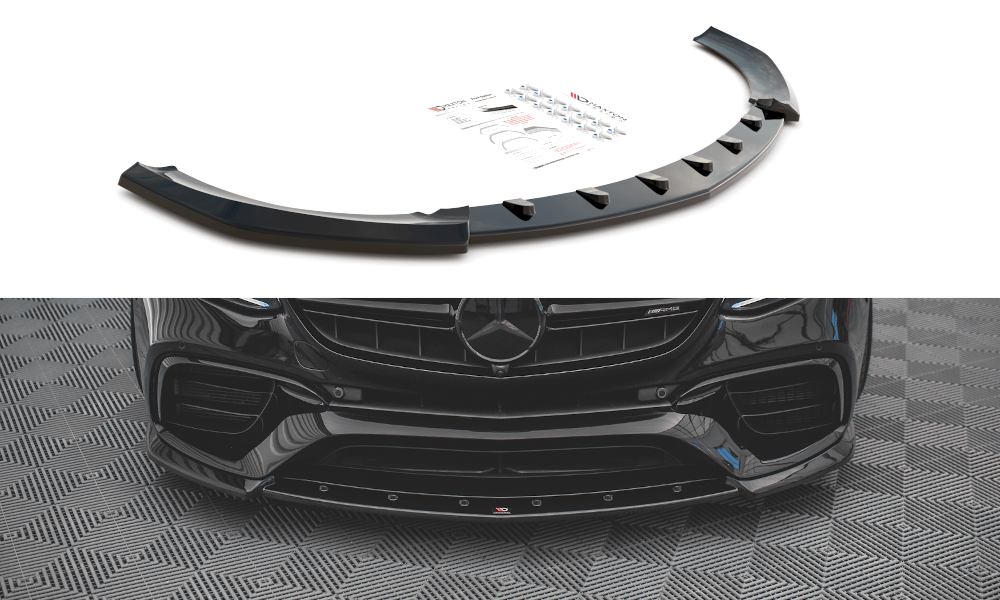 Maxton Design - Frontlippe V3 für Mercedes - Benz E63 AMG Kombi/Limousine S213/W213 - Aerowerk.