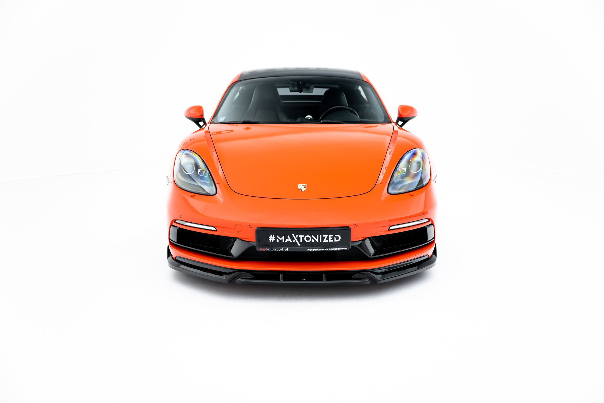 Maxton Design - Frontlippe V3 für Porsche 718 Cayman GTS 982c - Aerowerk.