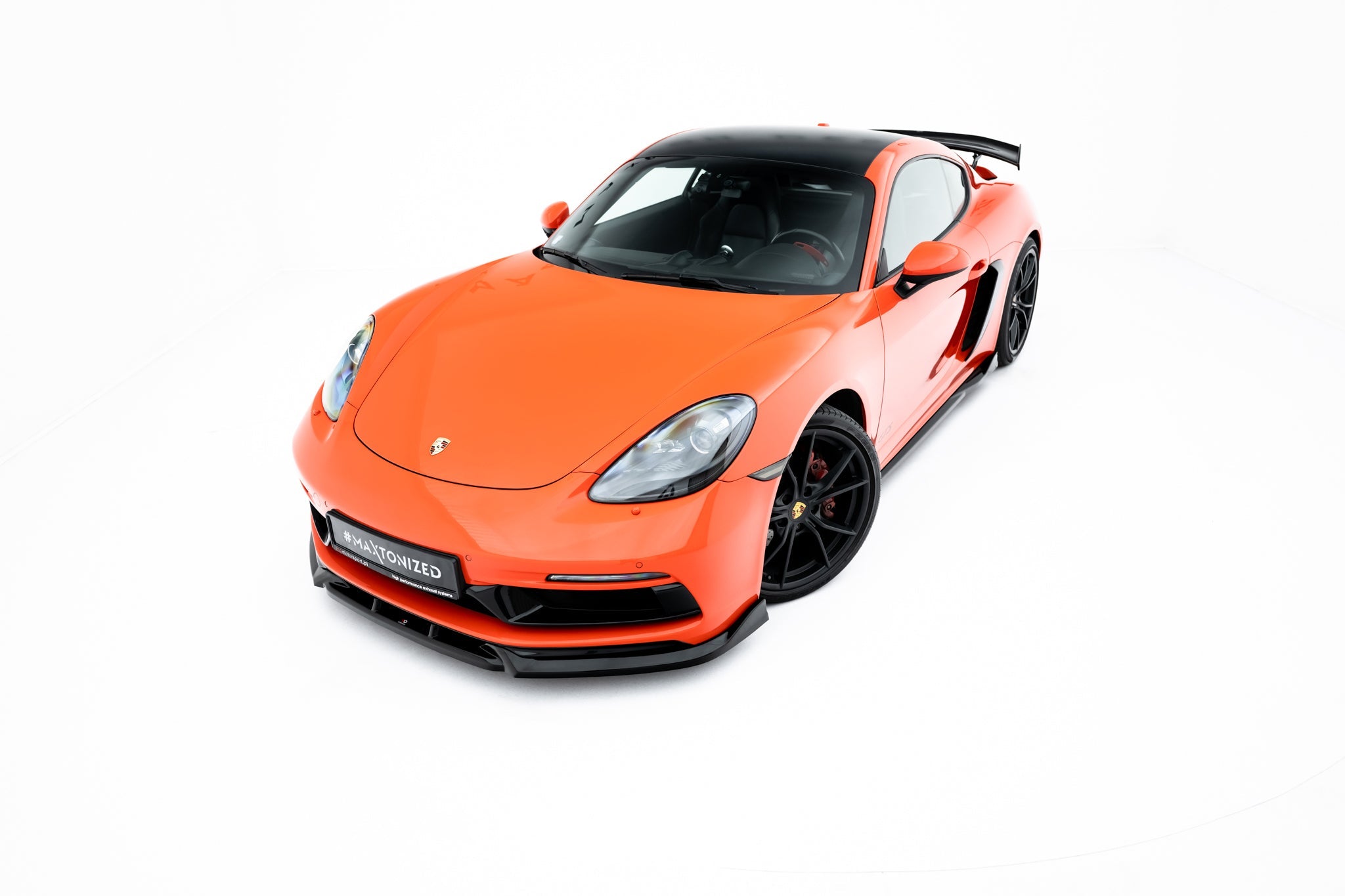 Maxton Design - Frontlippe V3 für Porsche 718 Cayman GTS 982c - Aerowerk.