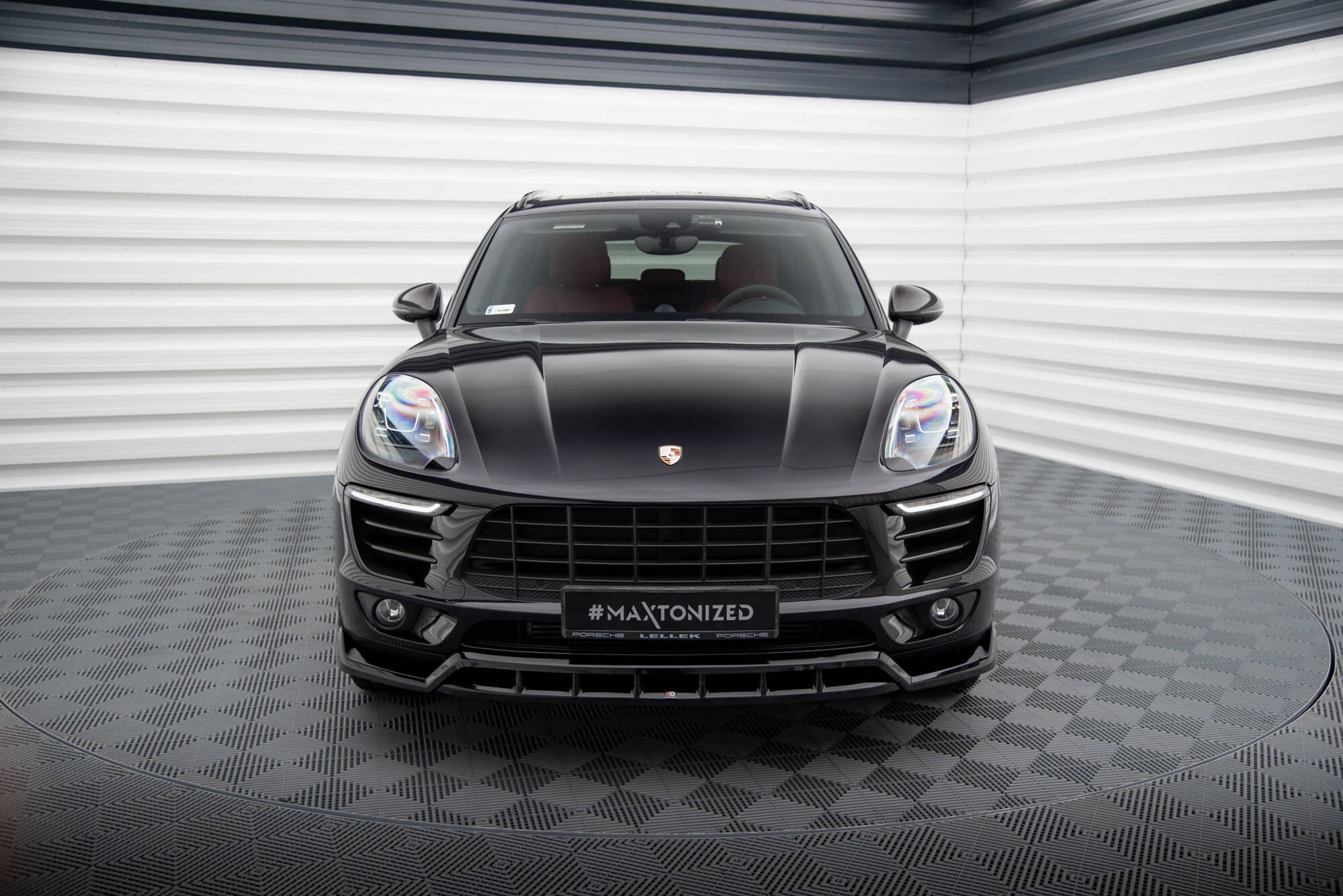 Maxton Design - Frontlippe V3 für Porsche Macan Mk1 - Aerowerk.