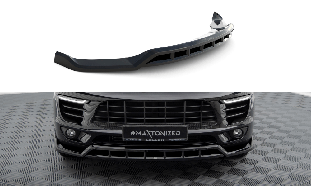 Maxton Design - Frontlippe V3 für Porsche Macan Mk1 - Aerowerk.