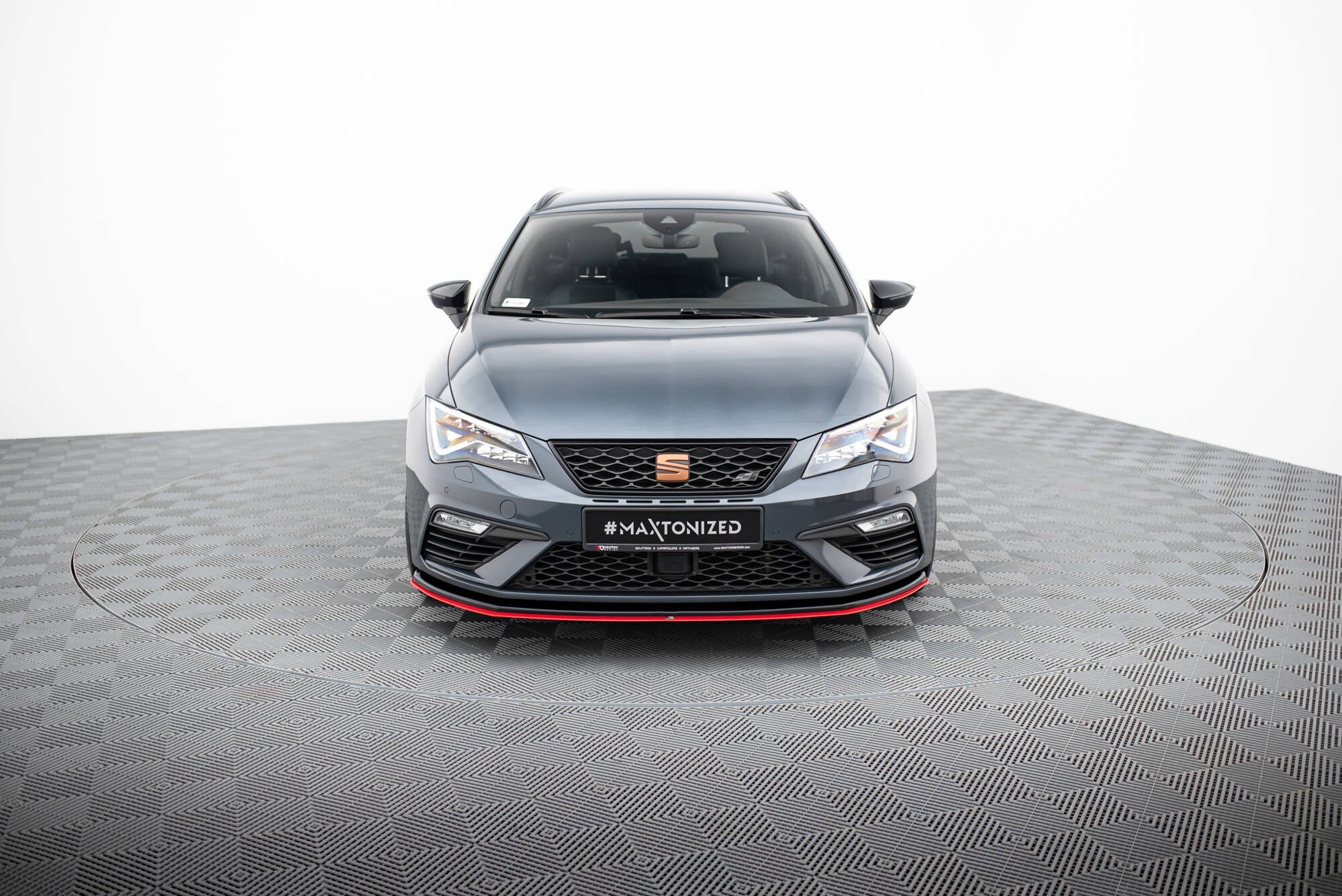 Maxton Design - Frontlippe V3 für Seat Leon Cupra / FR Mk3 FL - Aerowerk.