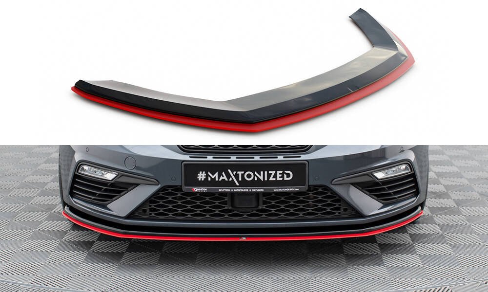 Maxton Design - Frontlippe V3 für Seat Leon Cupra / FR Mk3 FL - Aerowerk.