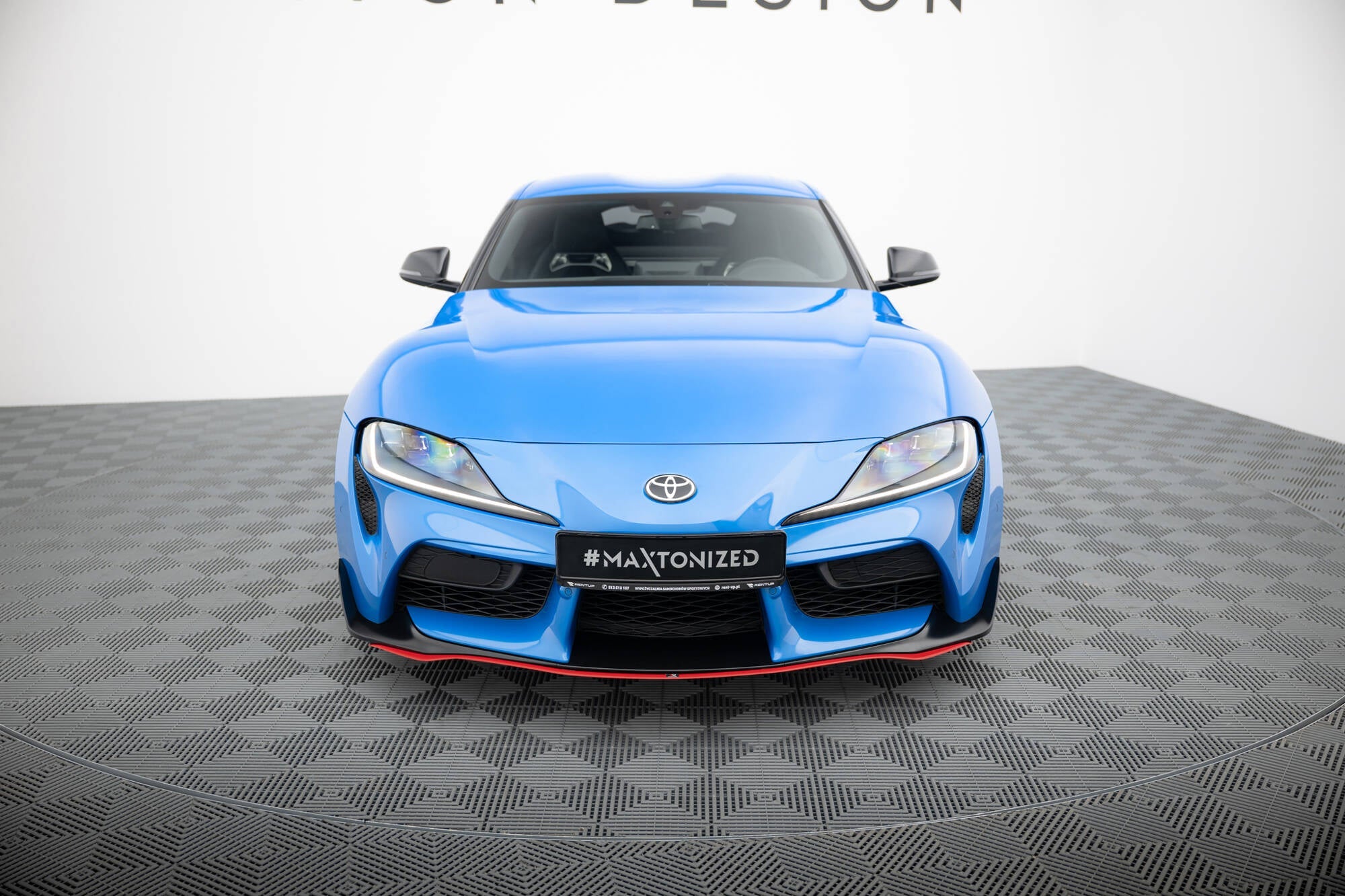 Maxton Design - Frontlippe V3 für Toyota Supra Mk5 - Aerowerk.