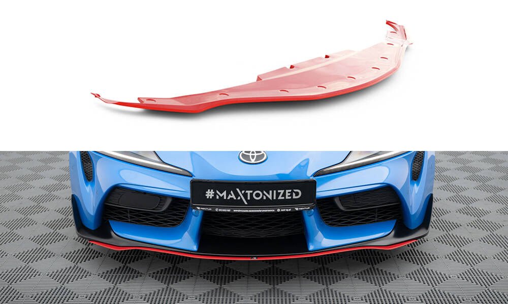 Maxton Design - Frontlippe V3 für Toyota Supra Mk5 - Aerowerk.