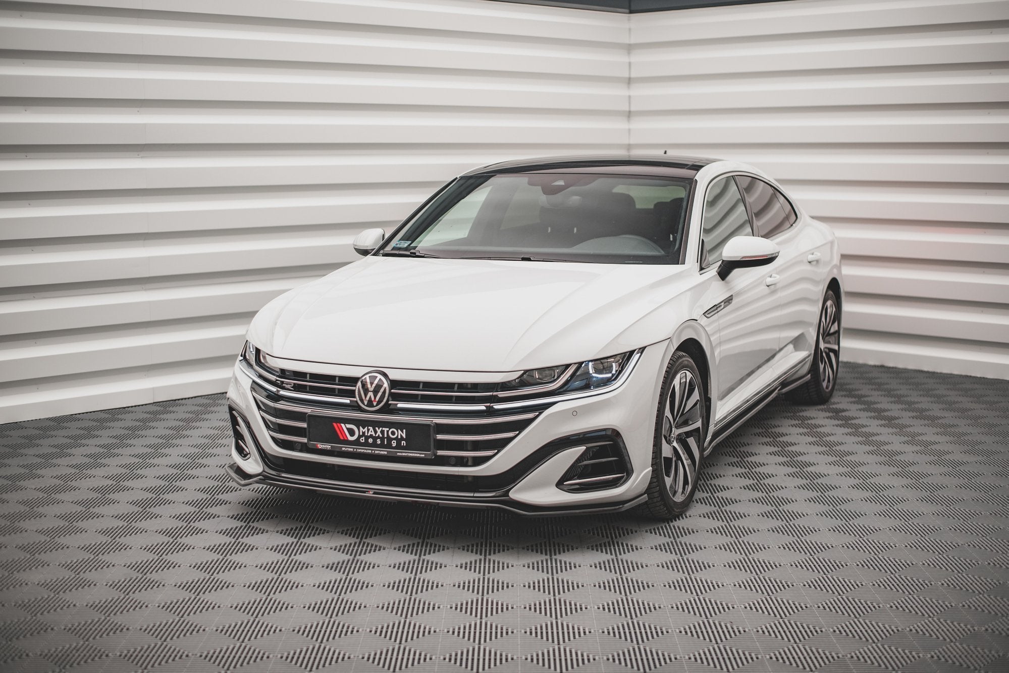 Maxton Design - Frontlippe V3 für VW Arteon R - Line Facelift - Aerowerk.