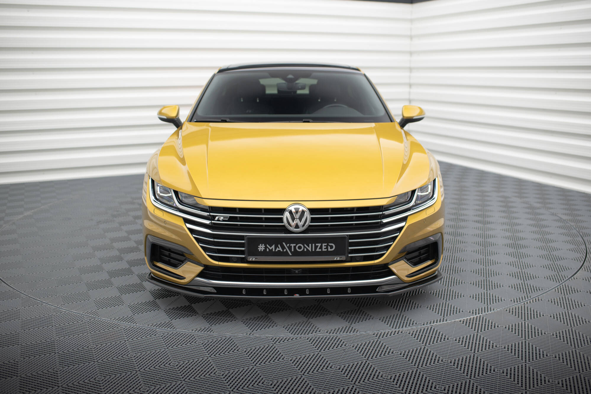 Maxton Design - Frontlippe V3 für VW Arteon R - Line - Aerowerk.