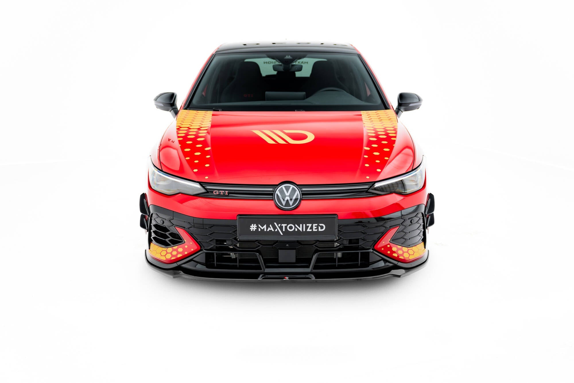Maxton Design - Frontlippe V3 für VW Golf GTI Clubsport Mk8 Facelift - Aerowerk.