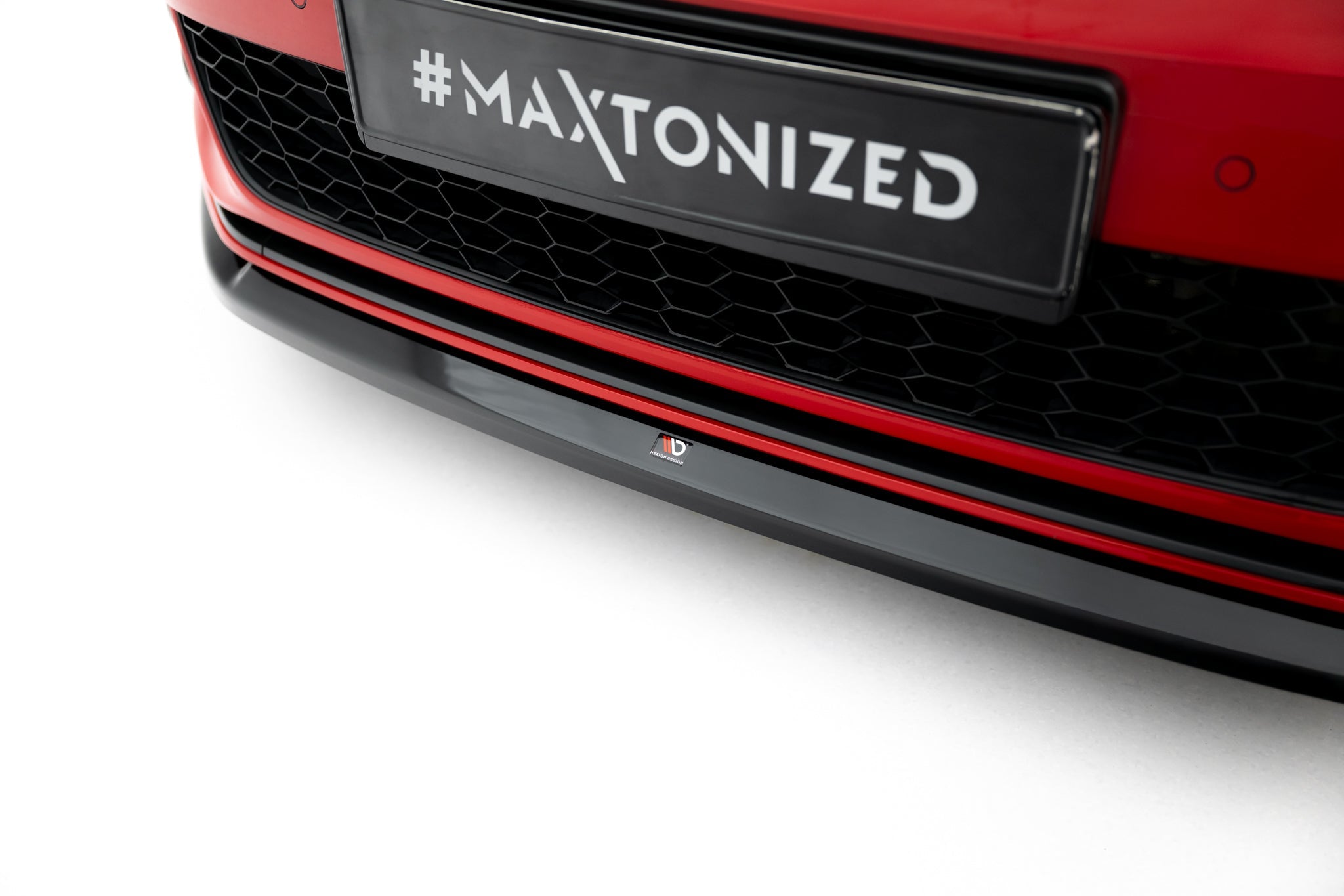 Maxton Design - Frontlippe V3 für VW Golf GTI Mk7 Facelift - Aerowerk.