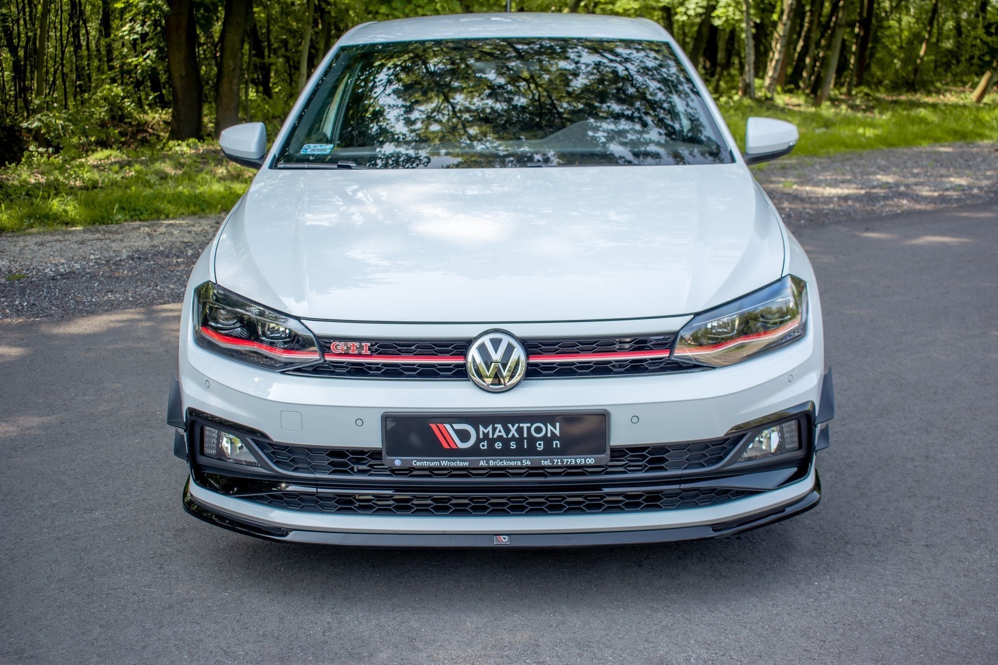 Maxton Design - Frontlippe V3 für VW Polo GTI / R - line Mk6 - Aerowerk.