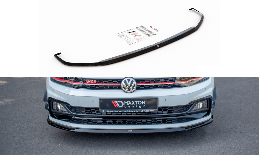 Maxton Design - Frontlippe V3 für VW Polo GTI / R - line Mk6 - Aerowerk.