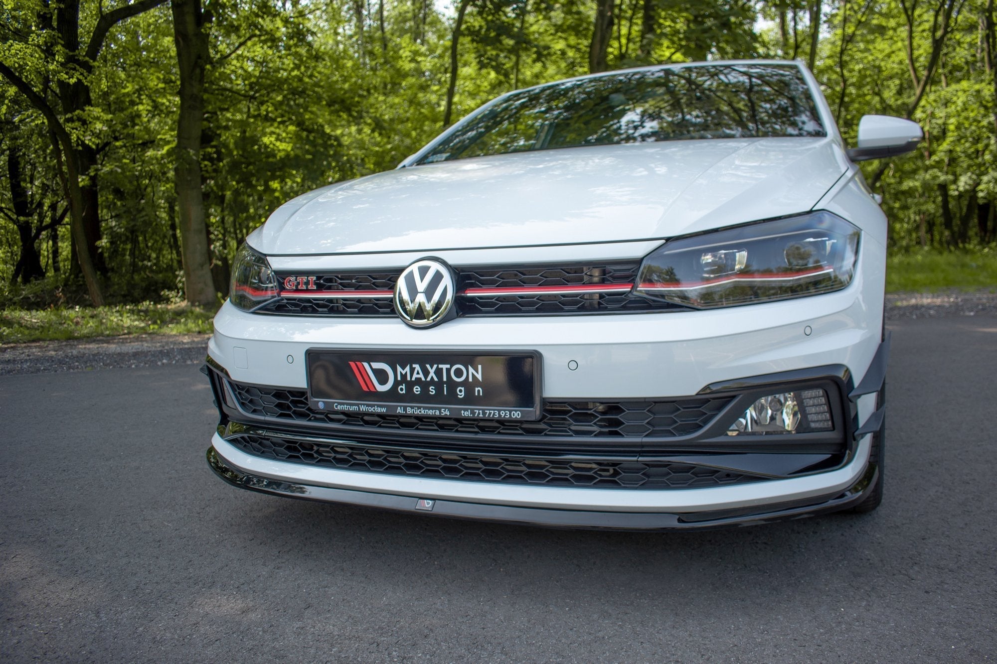 Maxton Design - Frontlippe V3 für VW Polo GTI / R - line Mk6 - Aerowerk.