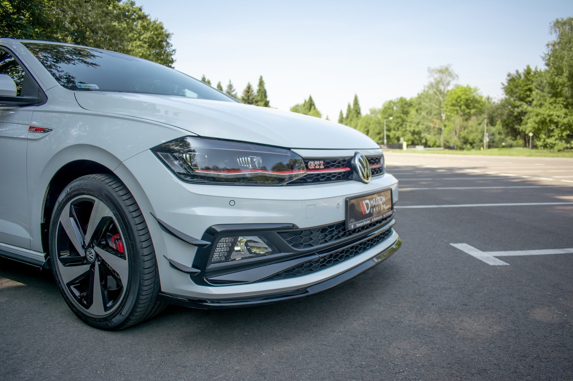 Maxton Design - Frontlippe V3 für VW Polo GTI / R - line Mk6 - Aerowerk.