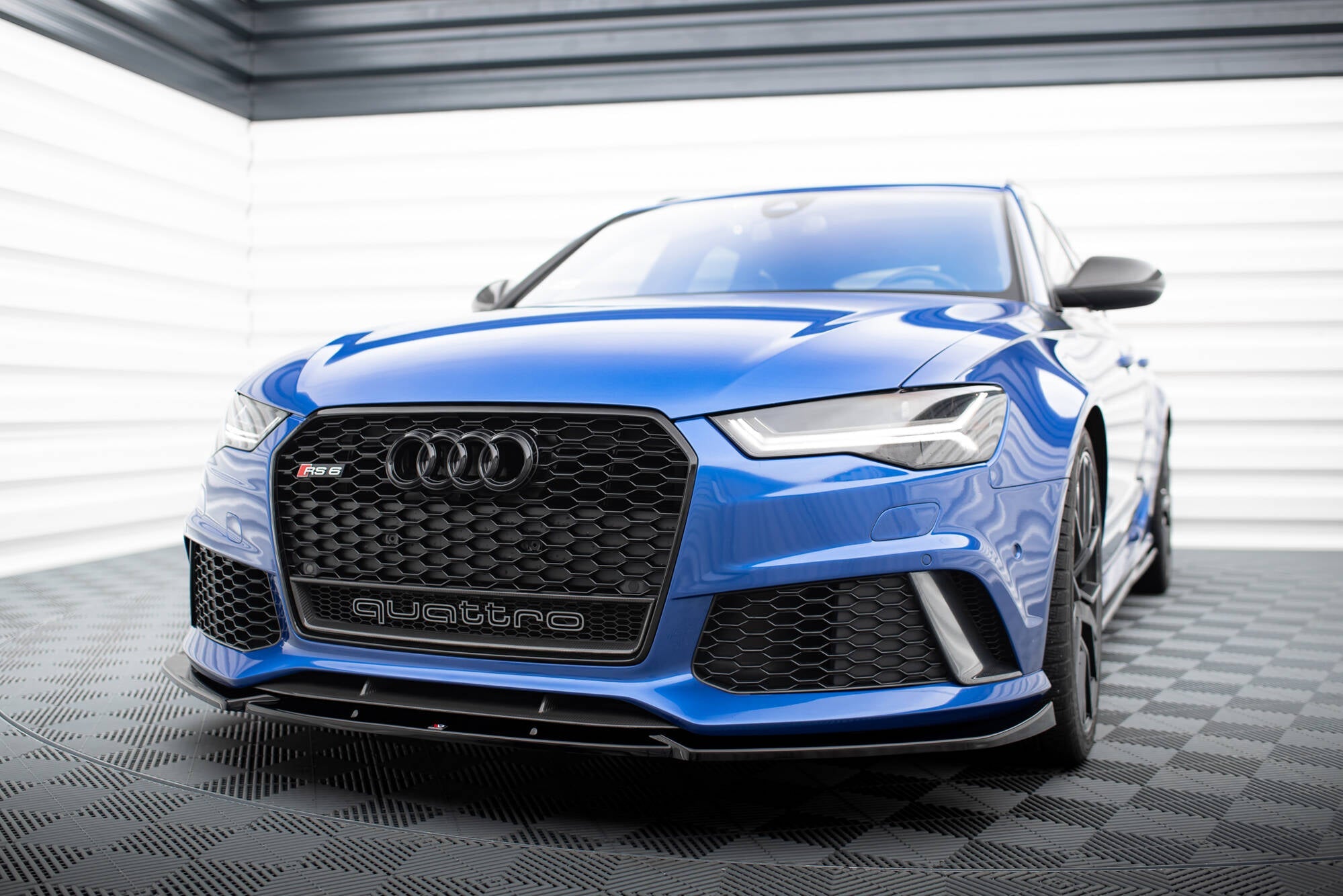 Maxton Design - Frontlippe V4 für Audi RS6 C7 / C7 Facelift - Aerowerk.