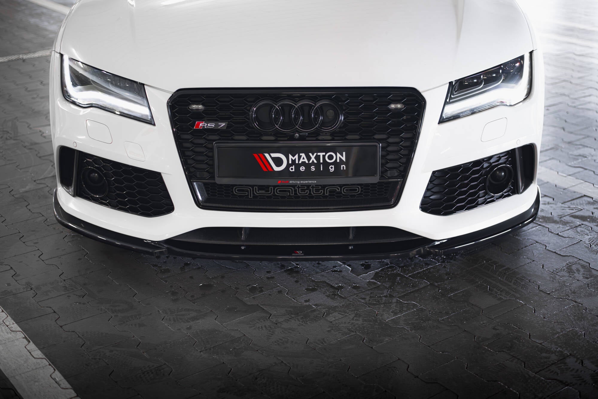 Maxton Design - Frontlippe V4 für Audi RS7 C7 - Aerowerk.