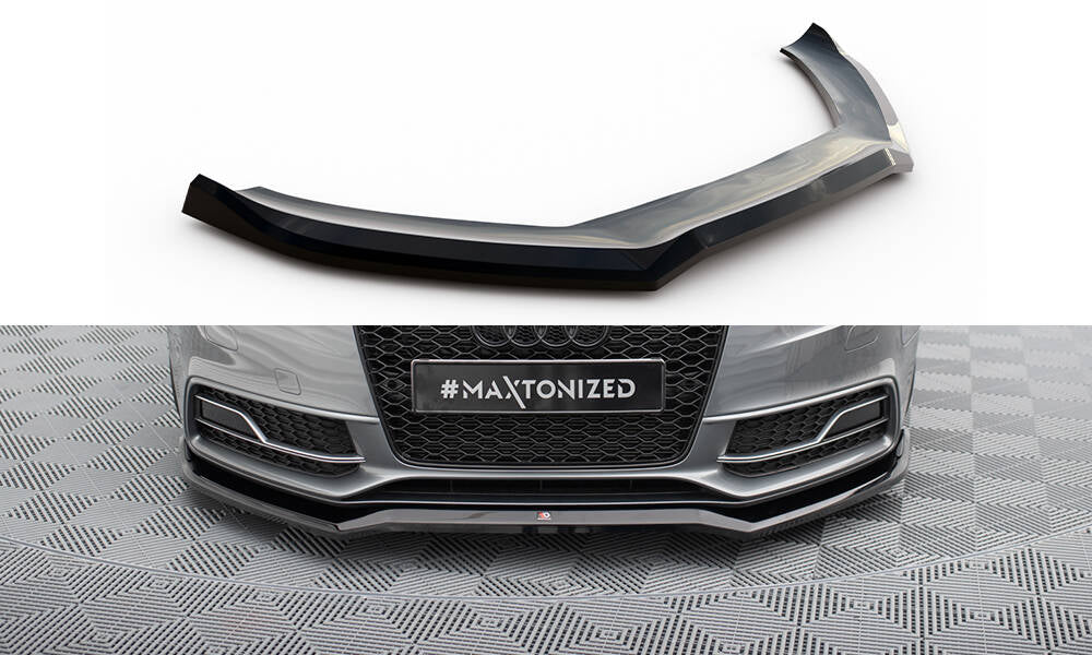 Maxton Design - Frontlippe V4 für Audi S5 / A5 S - Line Coupe / Sportback 8T Facelift - Aerowerk.