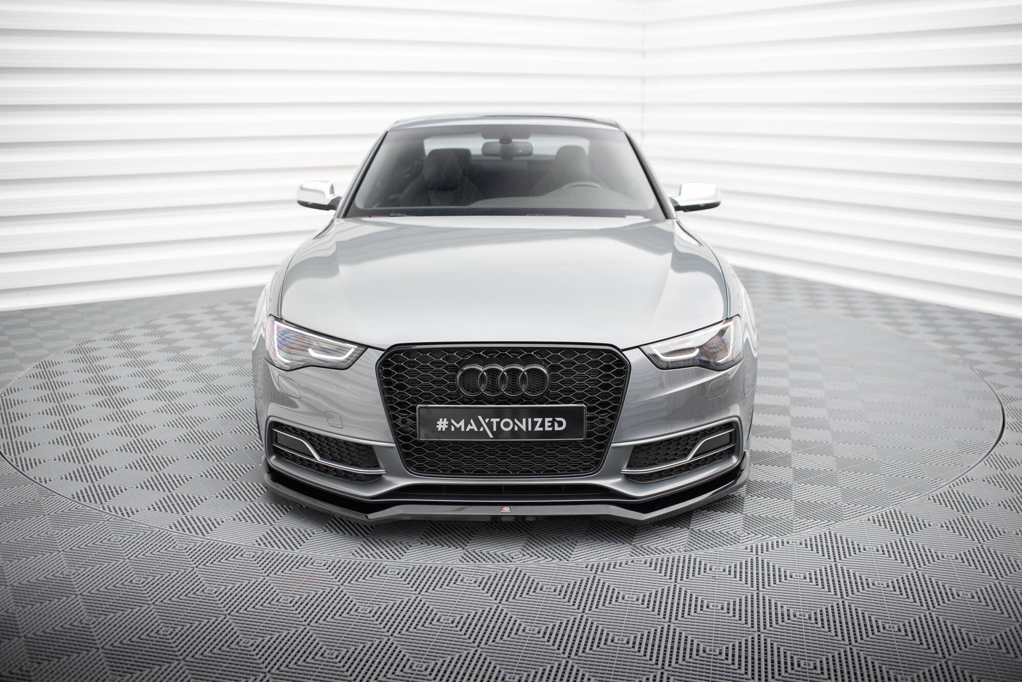 Maxton Design - Frontlippe V4 für Audi S5 / A5 S - Line Coupe / Sportback 8T Facelift - Aerowerk.