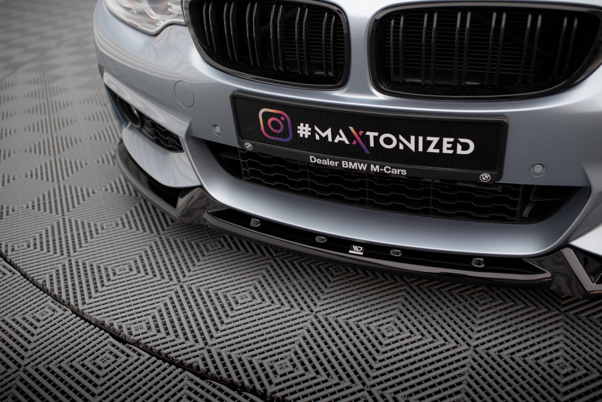 Maxton Design - Frontlippe V.4 für BMW 4er Coupe / Gran Coupe / Cabrio M - Paket F32 / F36 / F33 - Aerowerk.