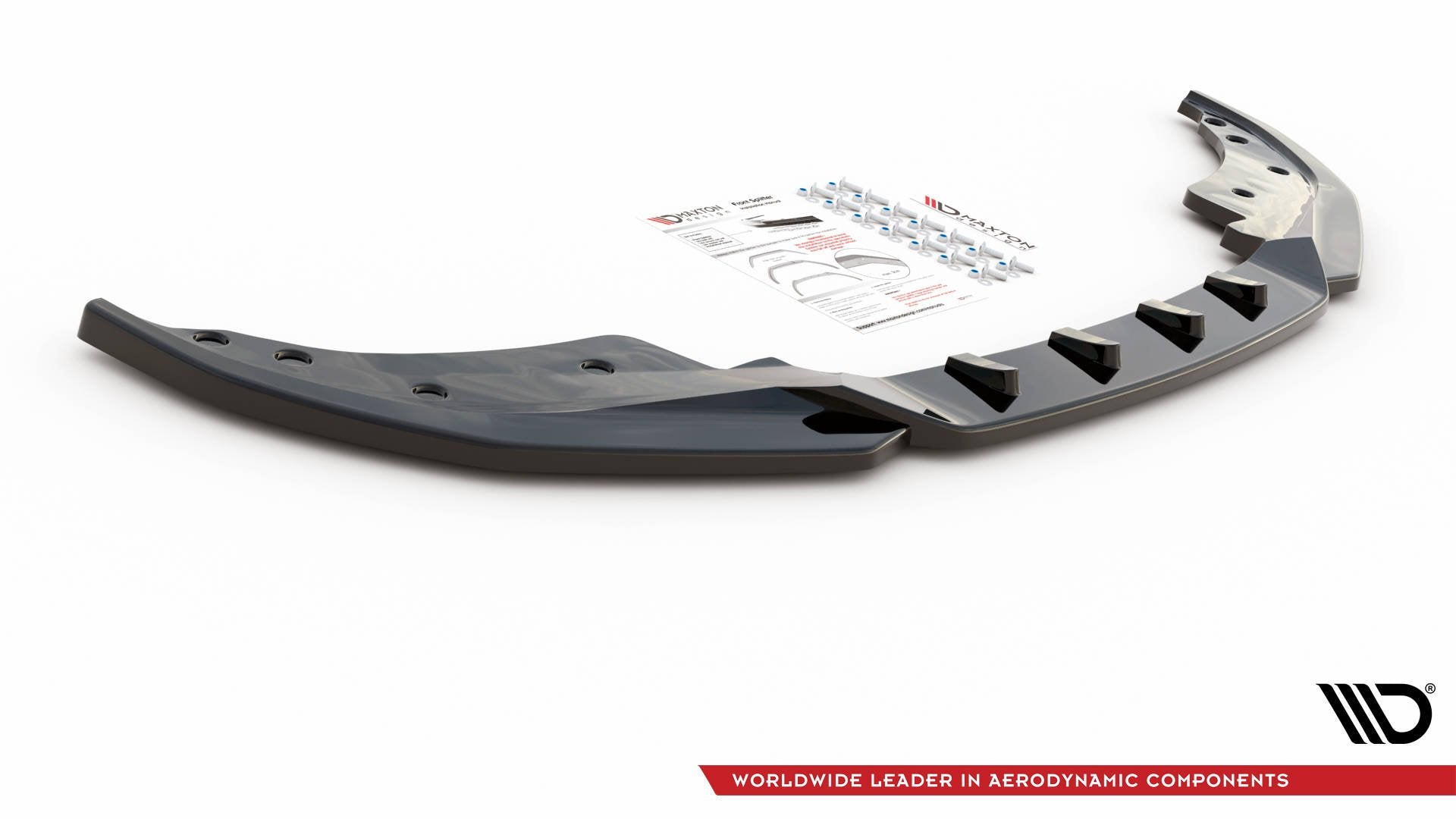 Maxton Design - Frontlippe V4 für BMW 4er M - Paket / M440i G22 / G23 / G22 Facelift / G23 Facelift - Aerowerk.