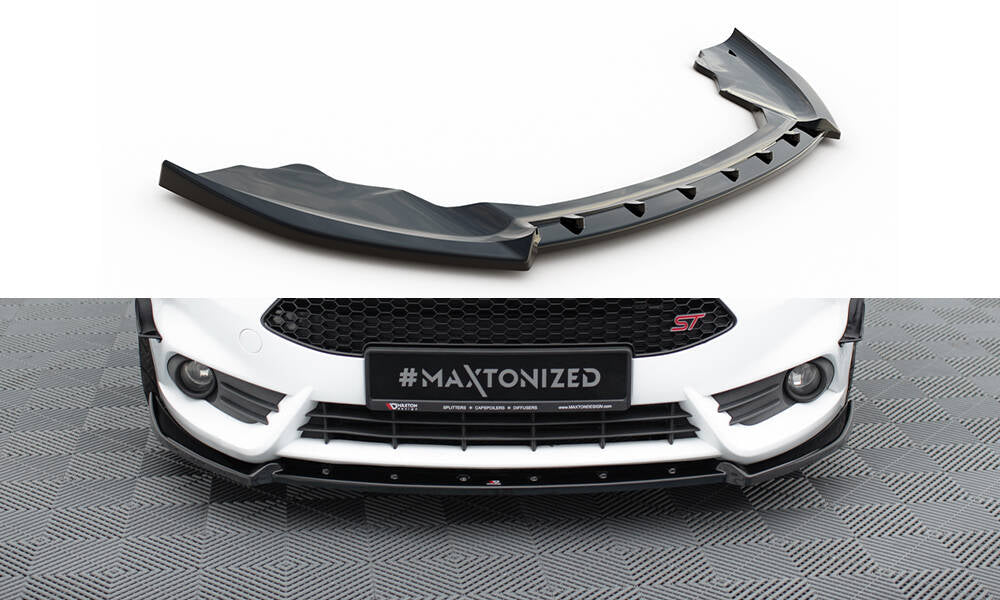 Maxton Design - Frontlippe V4 für Ford Fiesta ST Mk7 Facelift - Aerowerk.