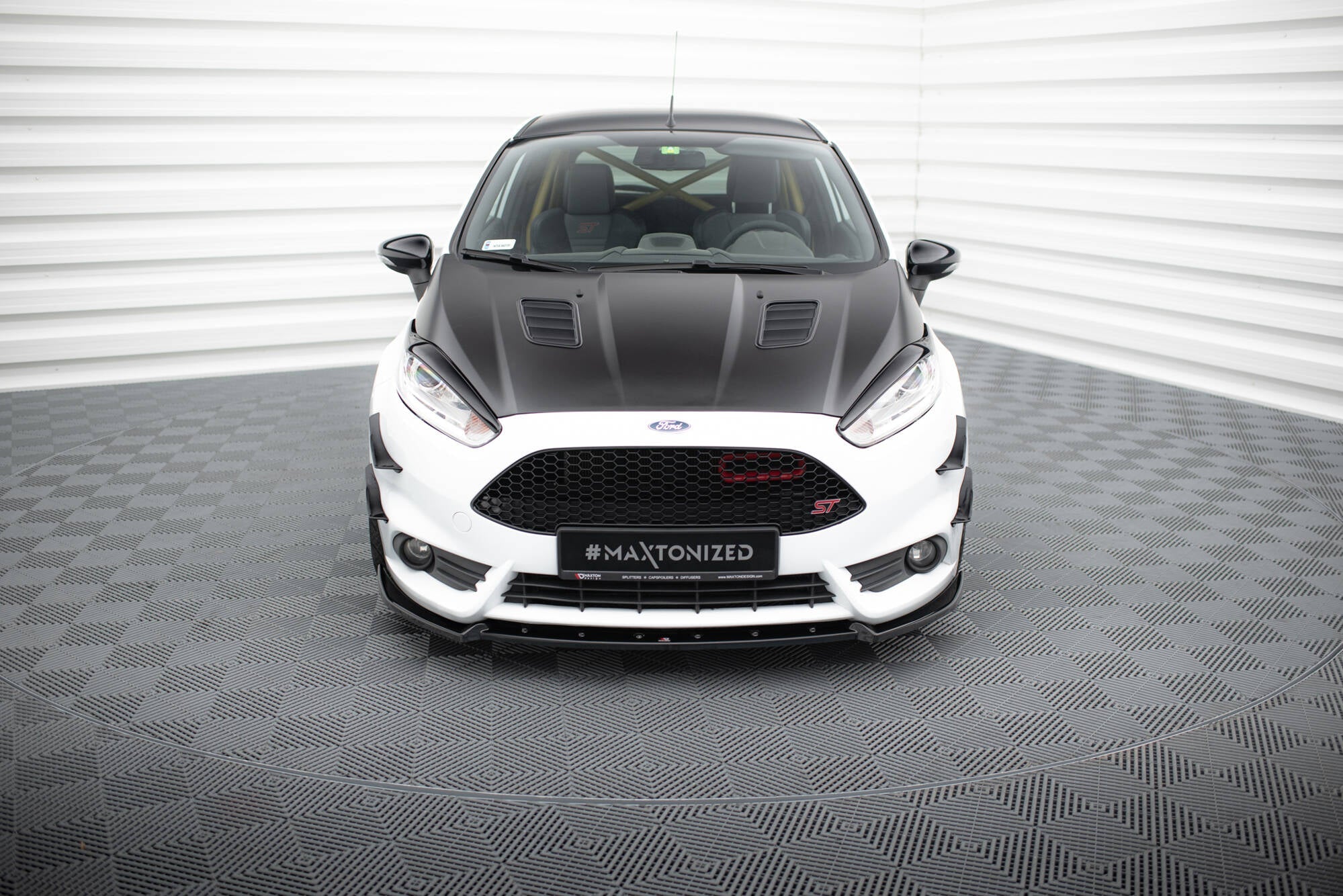 Maxton Design - Frontlippe V4 für Ford Fiesta ST Mk7 Facelift - Aerowerk.