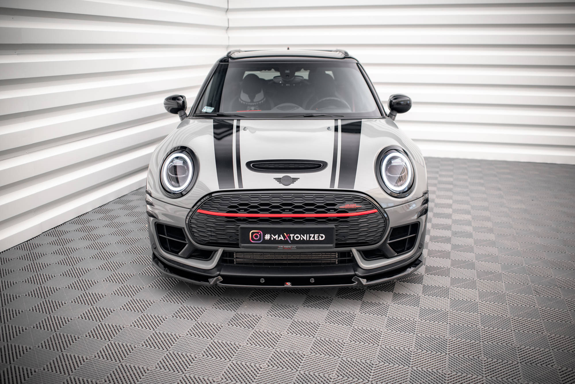 Maxton Design - Frontlippe V4 für Mini Cooper Clubman John Cooper Works F54 Facelift - Aerowerk.