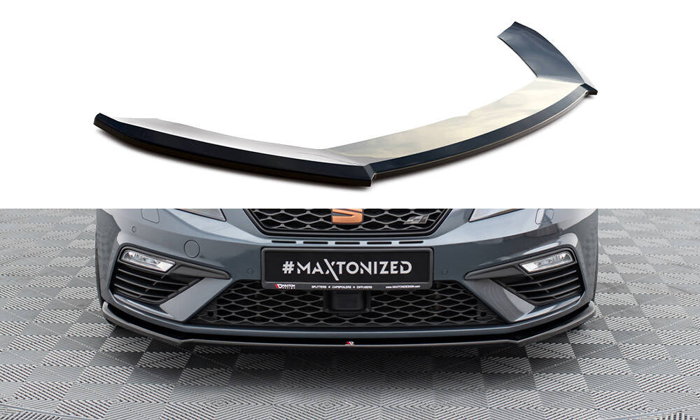 Maxton Design - Frontlippe V4 für Seat Leon Cupra / FR Mk3 FL - Aerowerk.