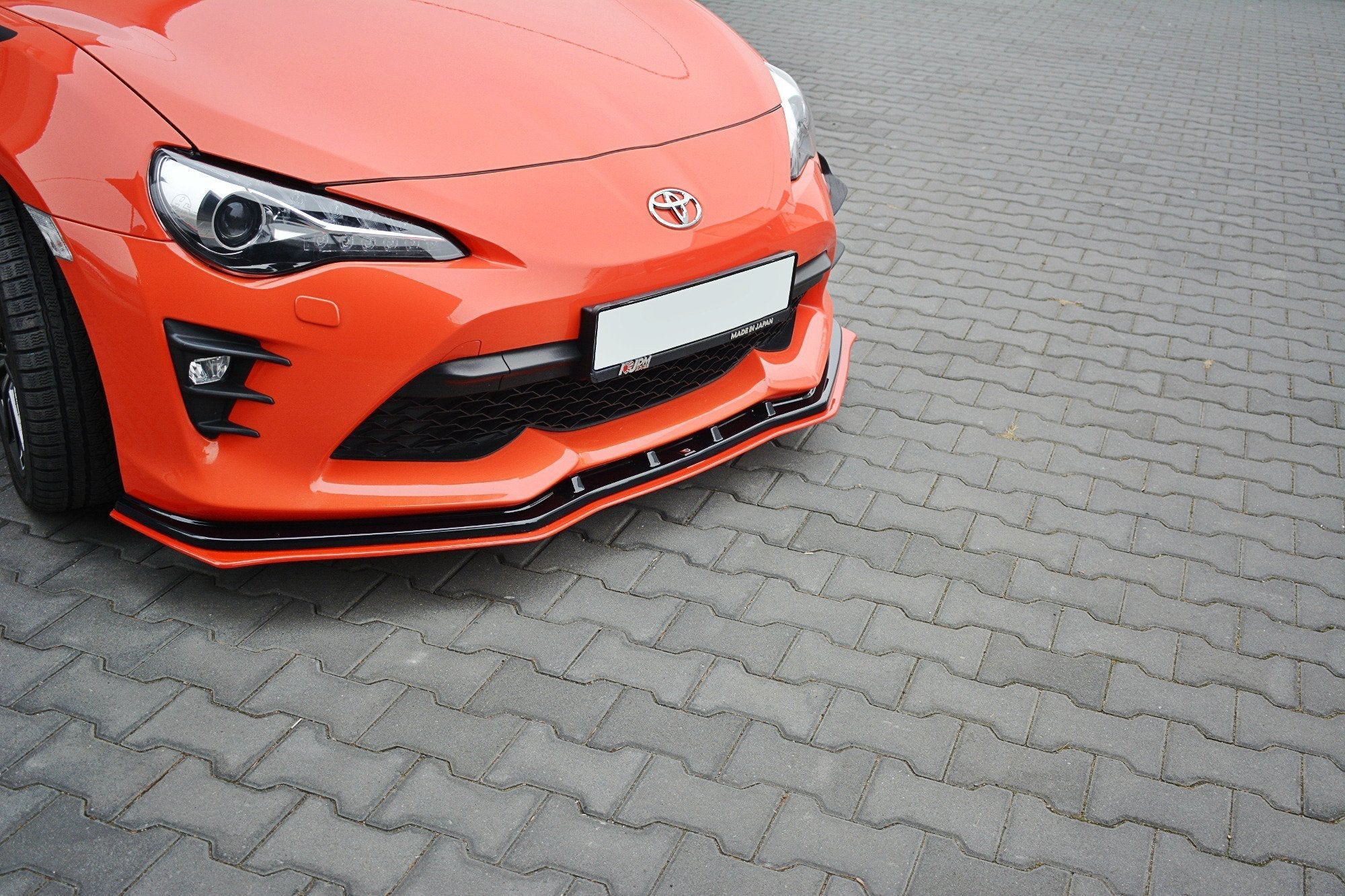 Maxton Design - Frontlippe V4 für Toyota GT86 Facelift - Aerowerk.