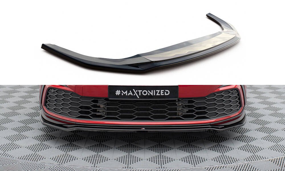 Maxton Design - Frontlippe V4 für VW Golf GTI / GTE / GTD / R - Line Mk8 - Aerowerk.