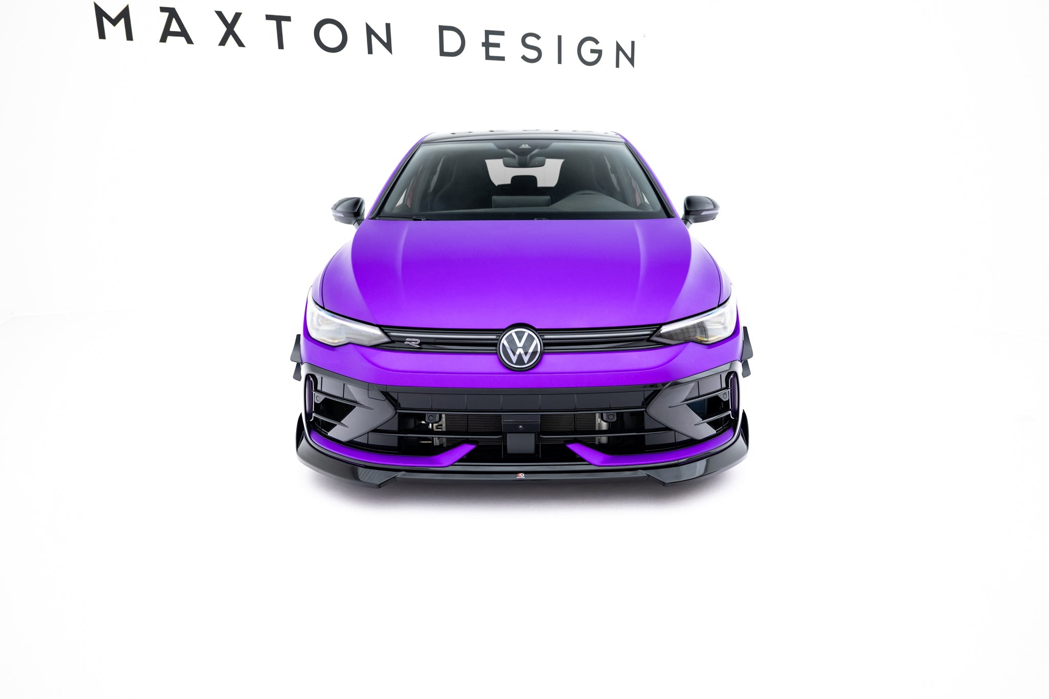 Maxton Design - Frontlippe V4 für VW Golf R Mk8 Facelift - Aerowerk.