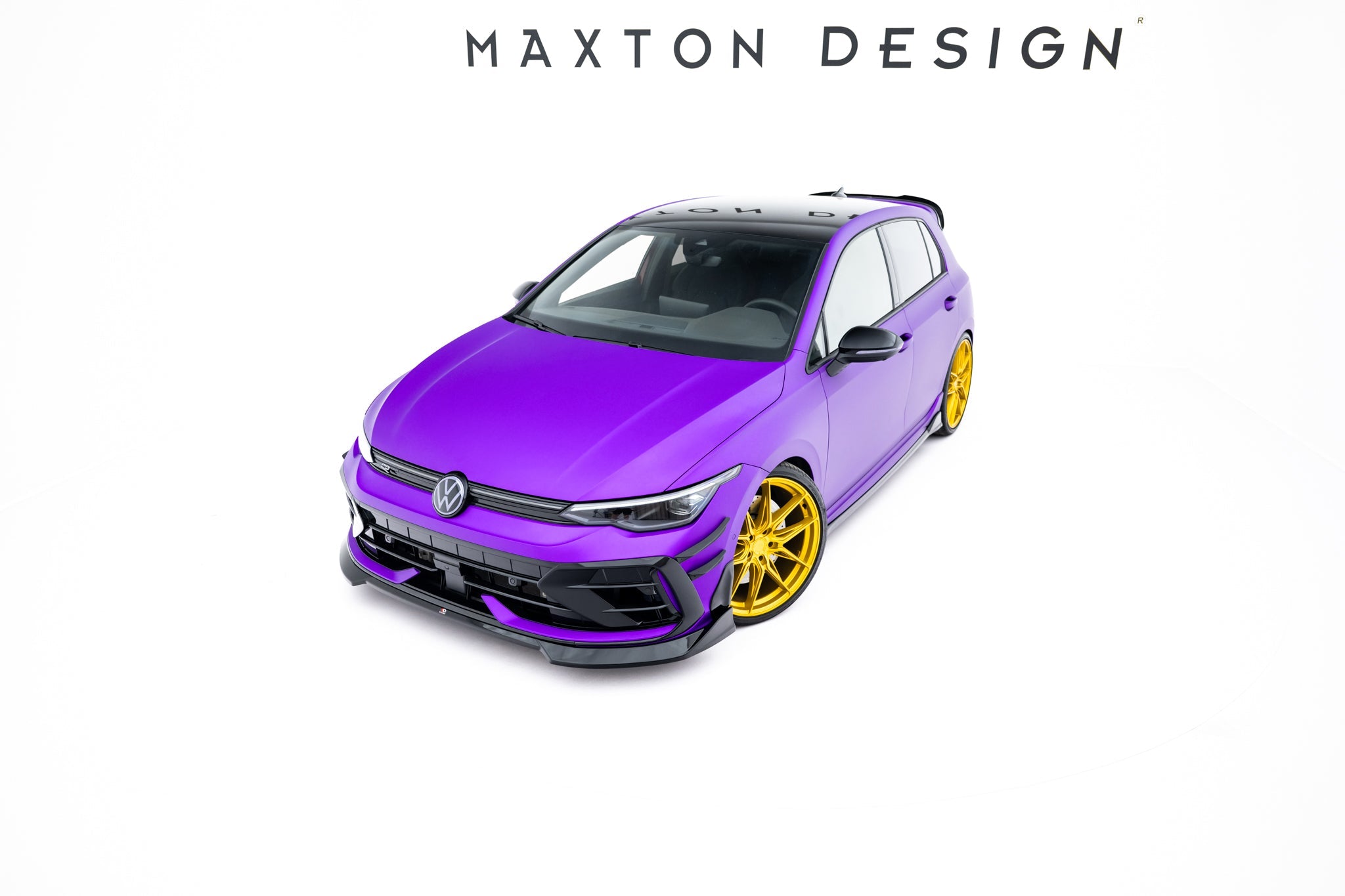 Maxton Design - Frontlippe V4 für VW Golf R Mk8 Facelift - Aerowerk.