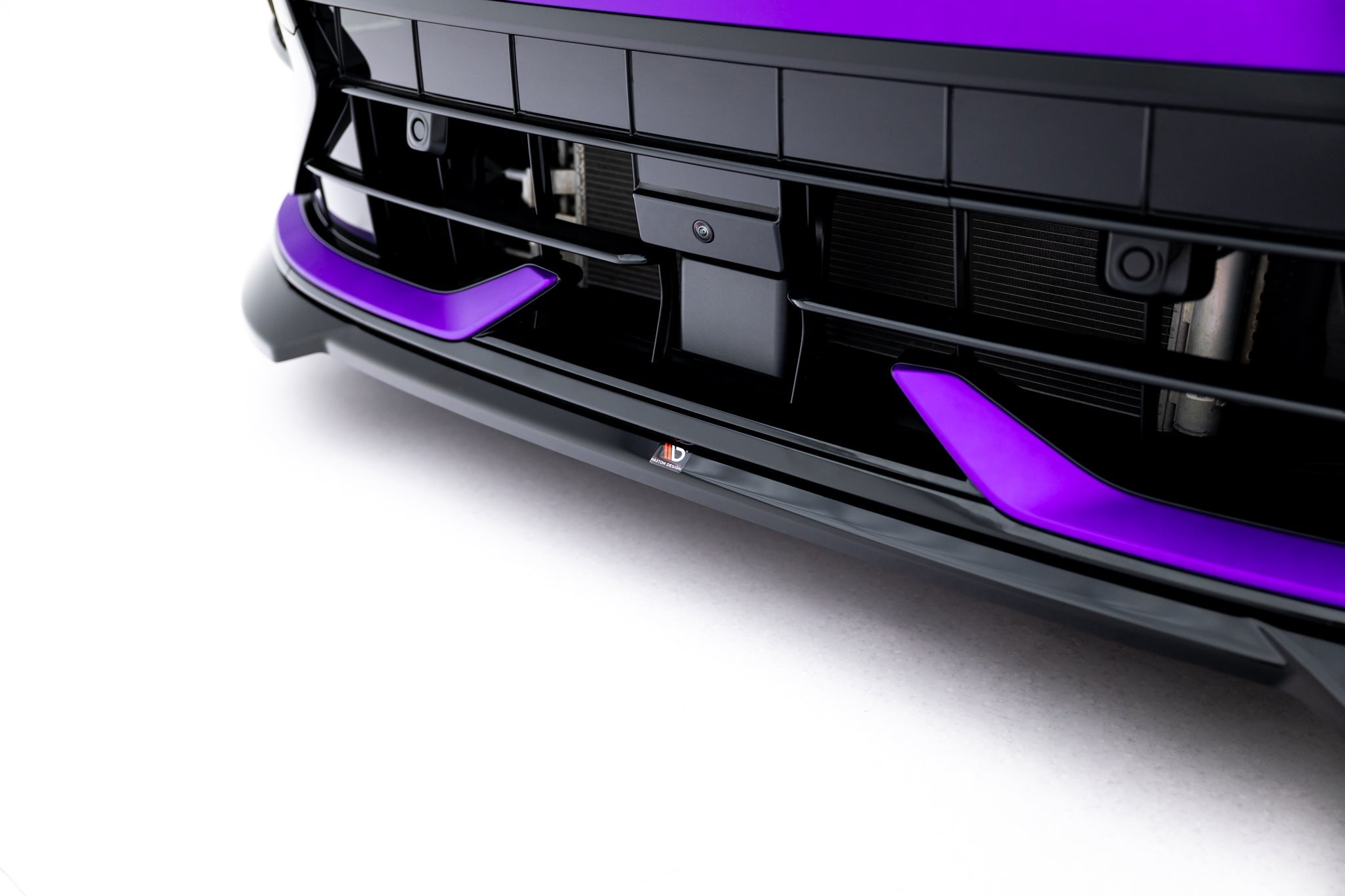 Maxton Design - Frontlippe V4 für VW Golf R Mk8 Facelift - Aerowerk.