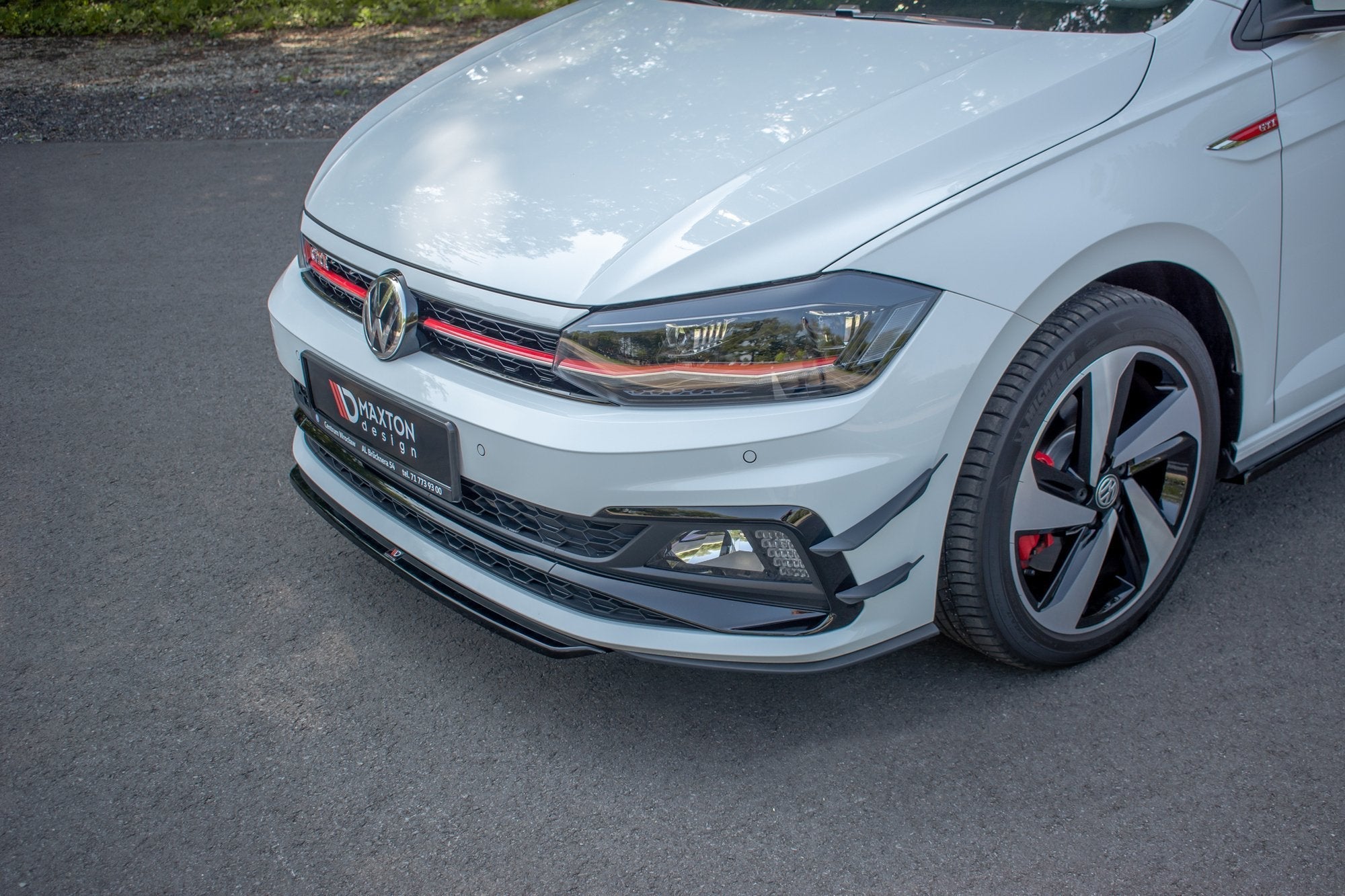 Maxton Design - Frontlippe V4 für VW Polo GTI / R - line Mk6 - Aerowerk.