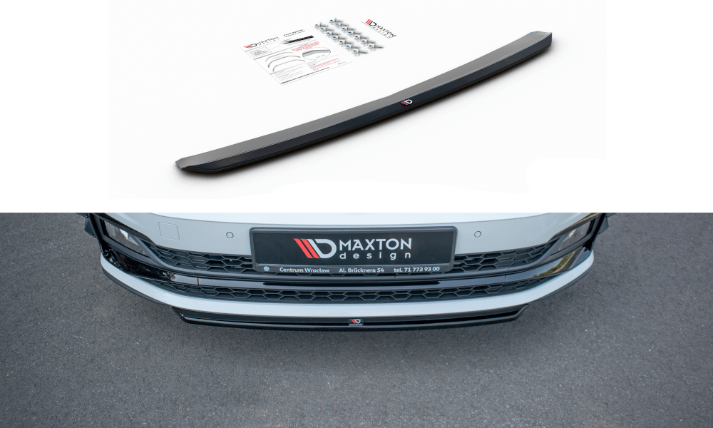 Maxton Design - Frontlippe V4 für VW Polo GTI / R - line Mk6 - Aerowerk.