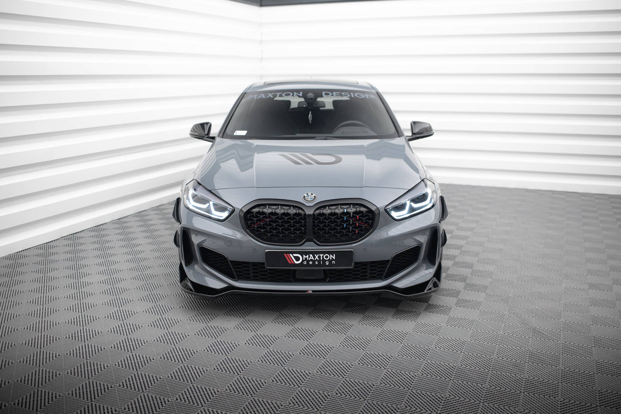Maxton Design - Frontlippe V5 für BMW 1er M - Paket / M135i / 128ti F40 - Aerowerk.