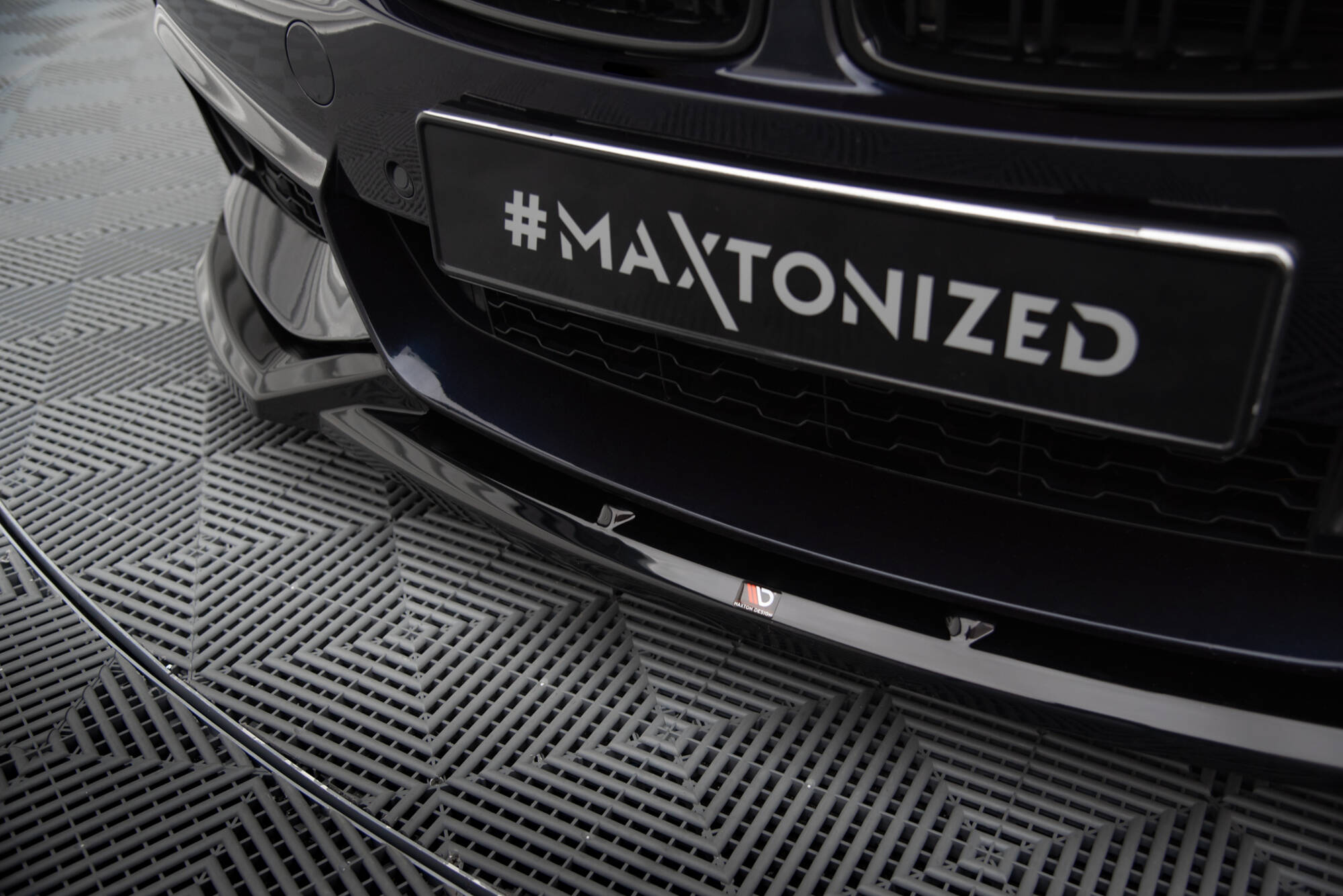 Maxton Design - Frontlippe V.5 für BMW 4er Coupe / Gran Coupe / Cabrio M - Paket F32 / F36 / F33 - Aerowerk.