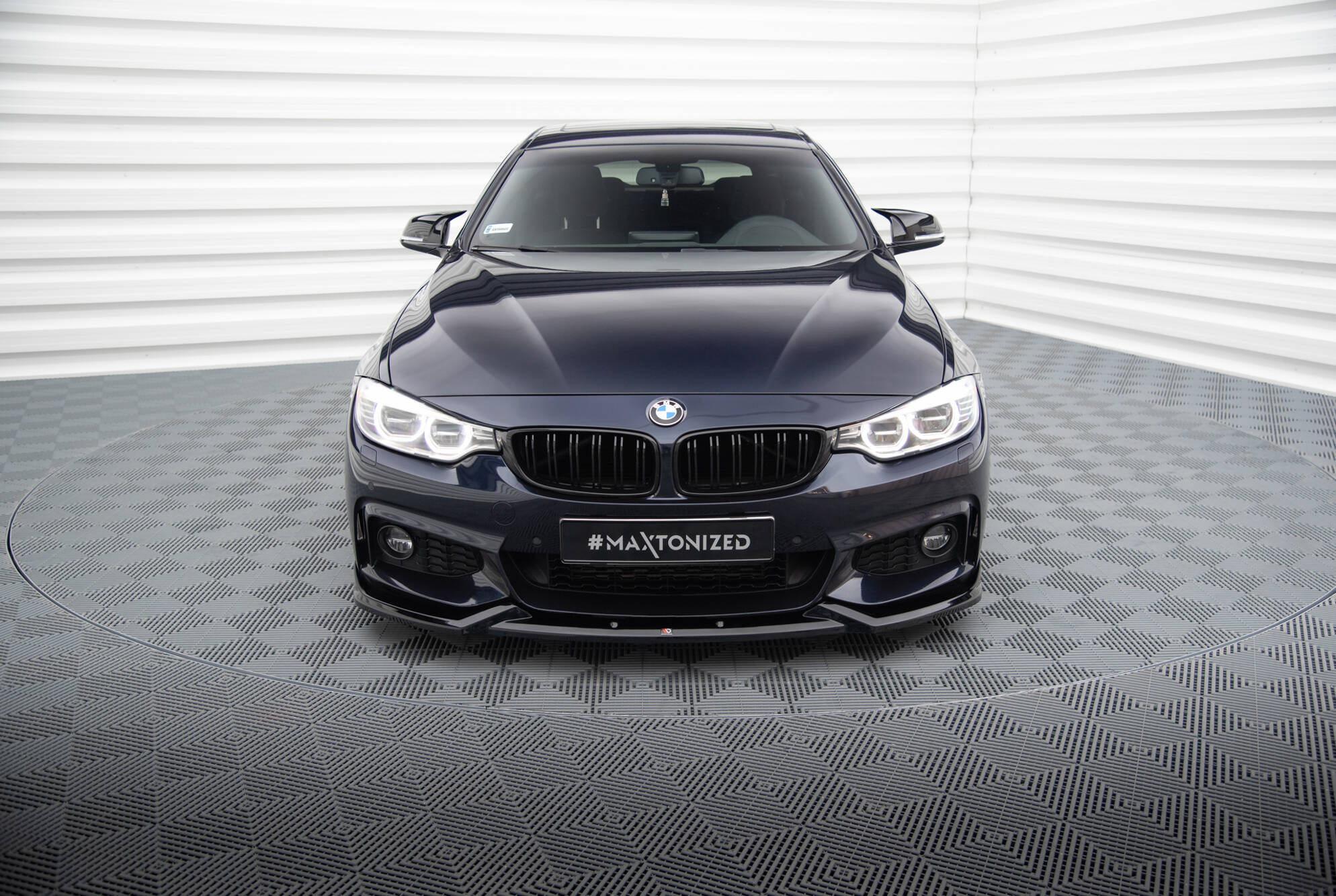 Maxton Design - Frontlippe V.5 für BMW 4er Coupe / Gran Coupe / Cabrio M - Paket F32 / F36 / F33 - Aerowerk.
