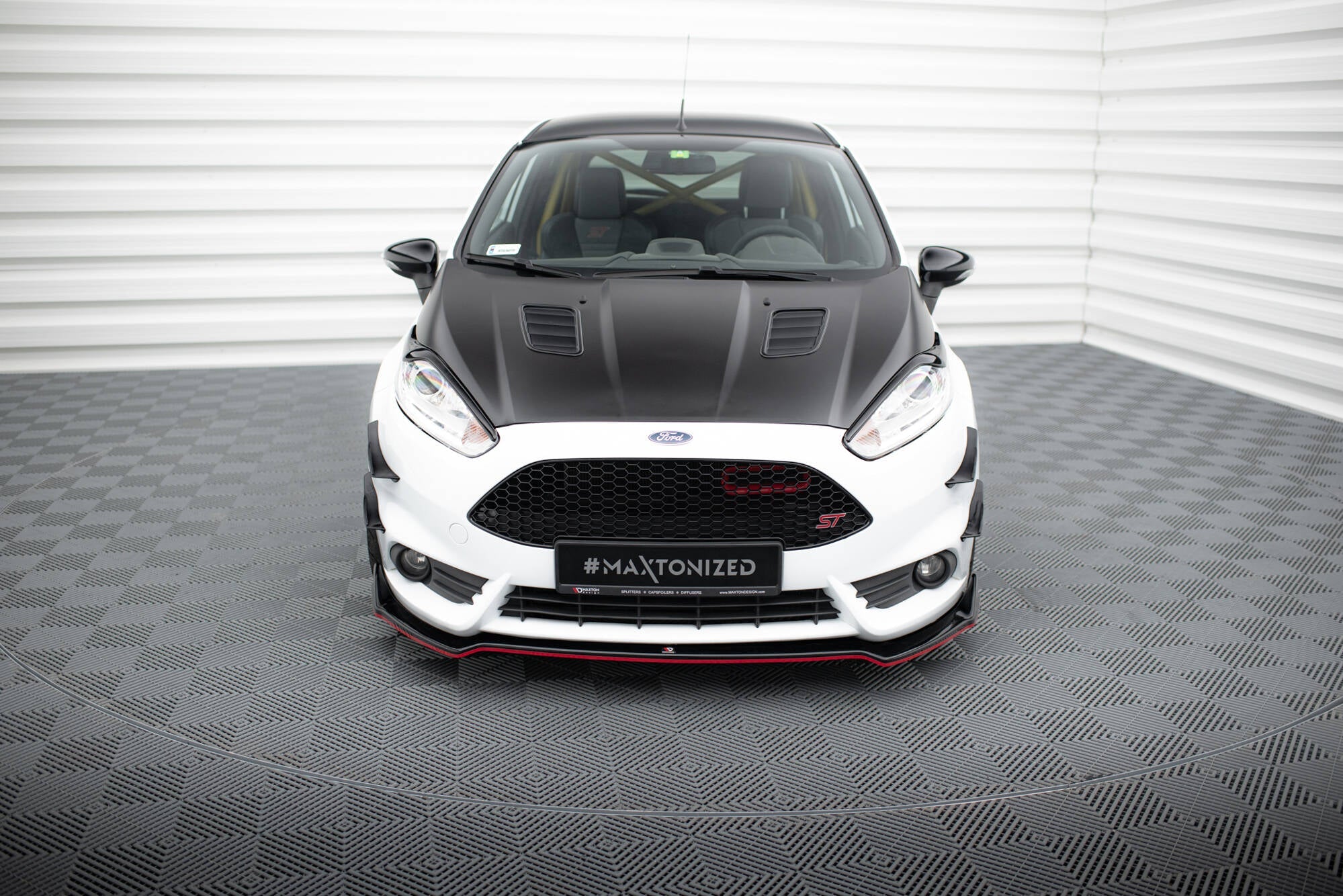 Maxton Design - Frontlippe V5 für Ford Fiesta ST Mk7 Facelift - Aerowerk.