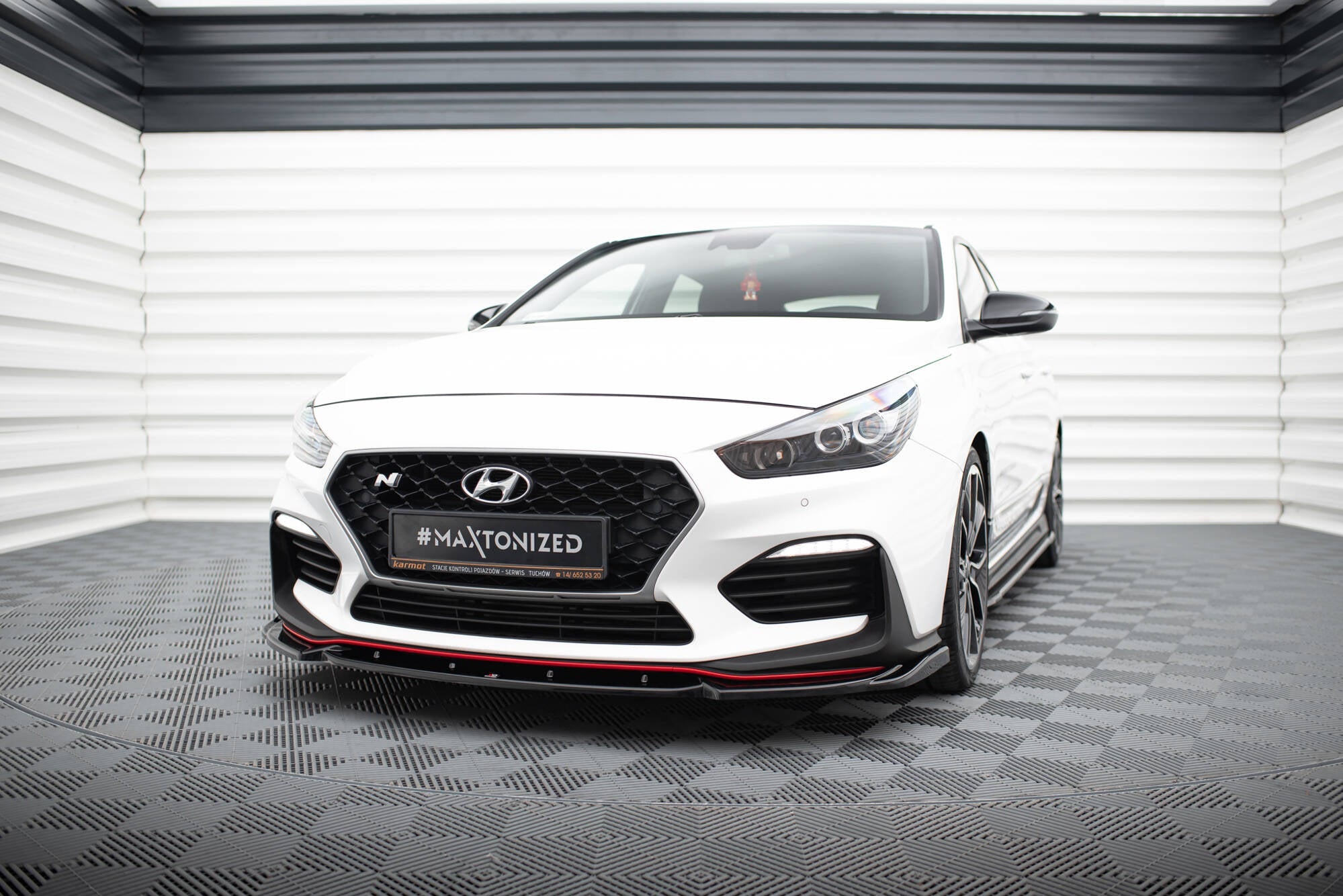 Maxton Design - Frontlippe V5 für Hyundai I30 N Mk3 Hatchback/ Fastback - Aerowerk.