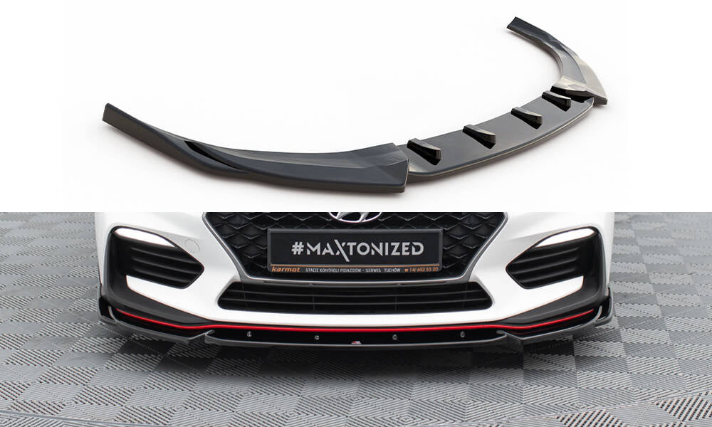 Maxton Design - Frontlippe V5 für Hyundai I30 N Mk3 Hatchback/ Fastback - Aerowerk.
