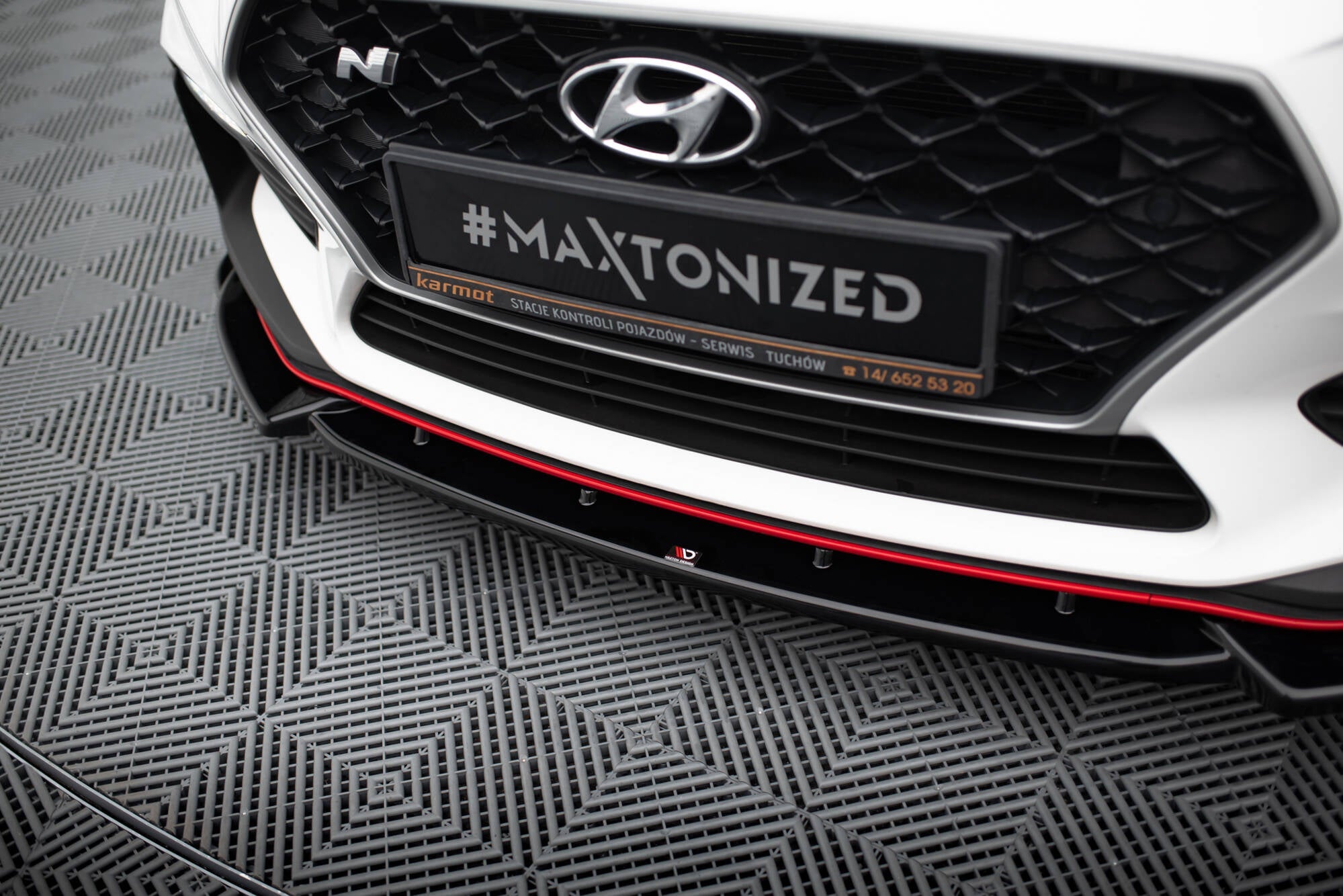 Maxton Design - Frontlippe V5 für Hyundai I30 N Mk3 Hatchback/ Fastback - Aerowerk.