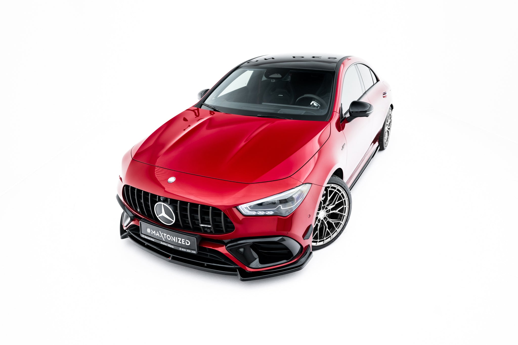 Maxton Design - Frontlippe V5 für Mercedes - AMG CLA 45 Aero C118 - Aerowerk.