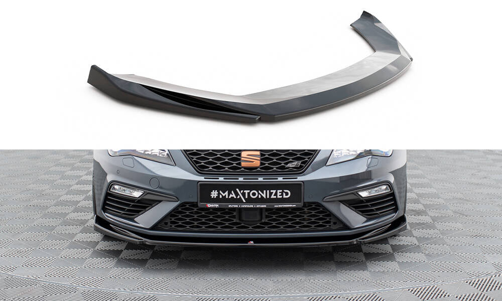 Maxton Design - Frontlippe V5 für Seat Leon Cupra / FR Mk3 FL - Aerowerk.
