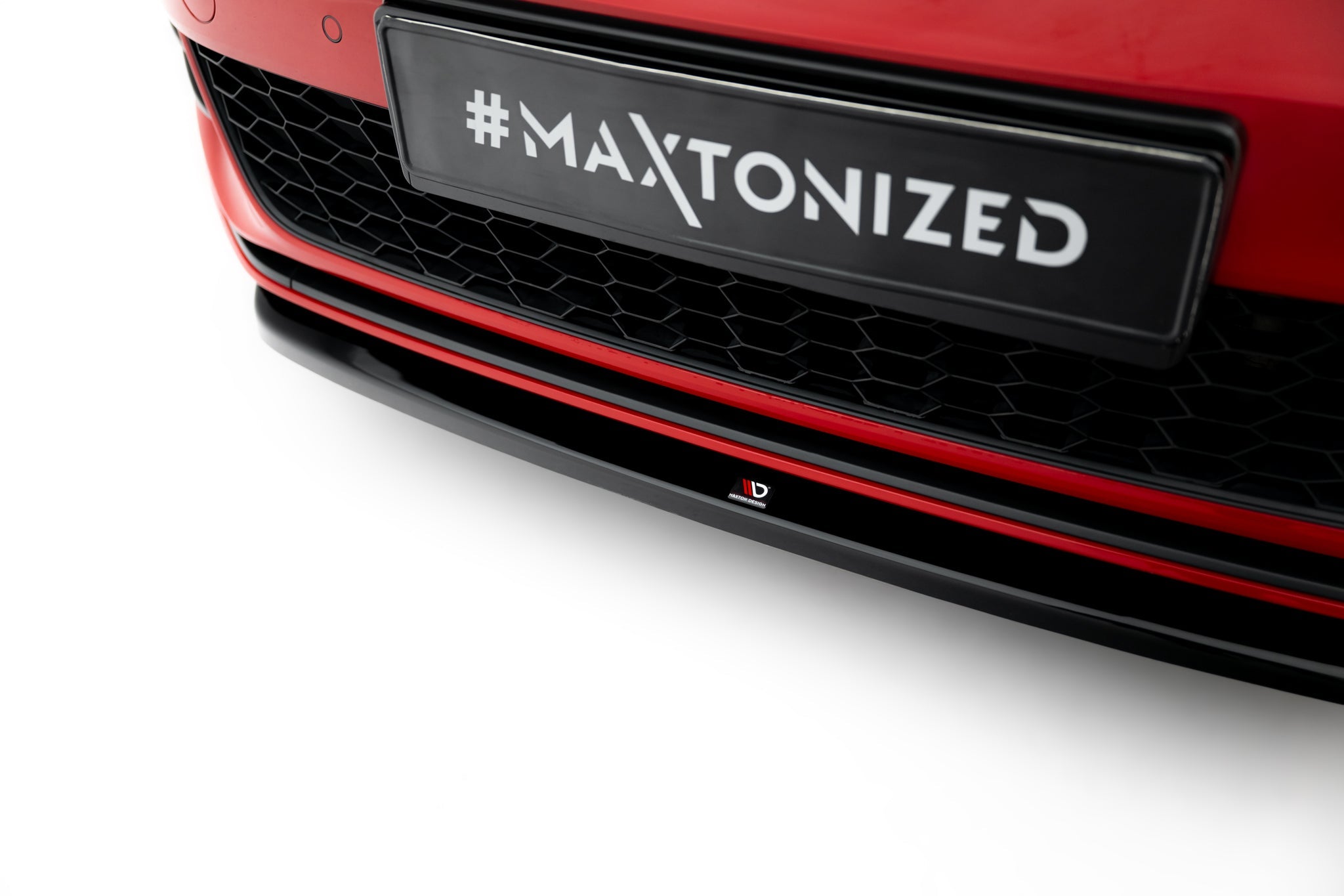Maxton Design - Frontlippe V5 für VW Golf GTI Mk7 Facelift - Aerowerk.
