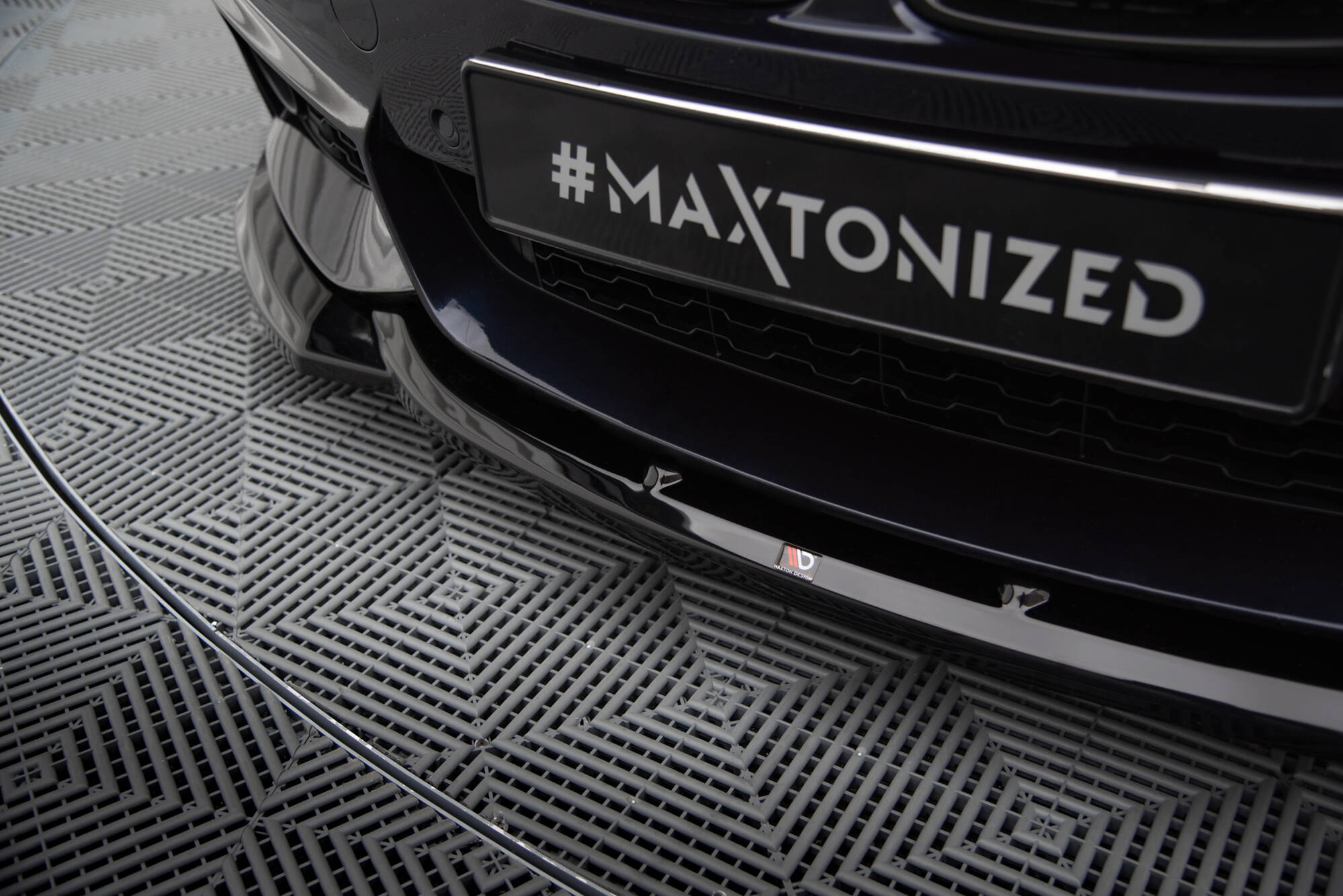 Maxton Design - Frontlippe V.6 für BMW 4er Coupe / Gran Coupe / Cabrio M - Paket F32 / F36 / F33 - Aerowerk.