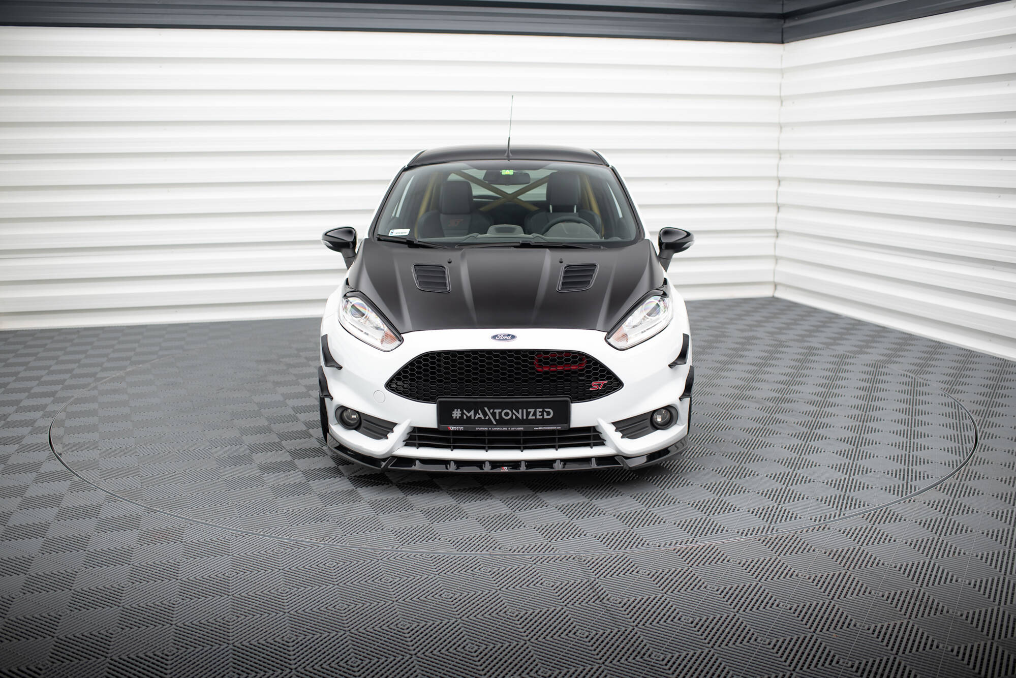 Maxton Design - Frontlippe V6 für Ford Fiesta ST Mk7 Facelift - Aerowerk.