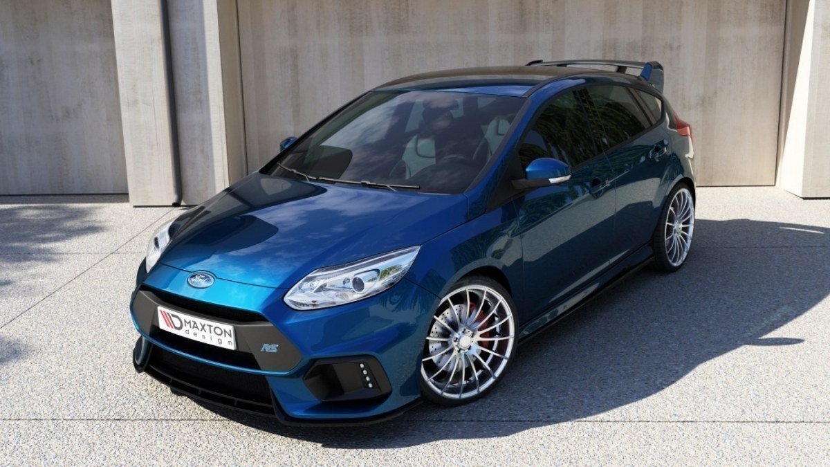 Maxton Design - Frontstoßstange passend für FORD FOCUS MK3 VORFL (FOCUS RS 2015 LOOK) mit LED - Aerowerk.