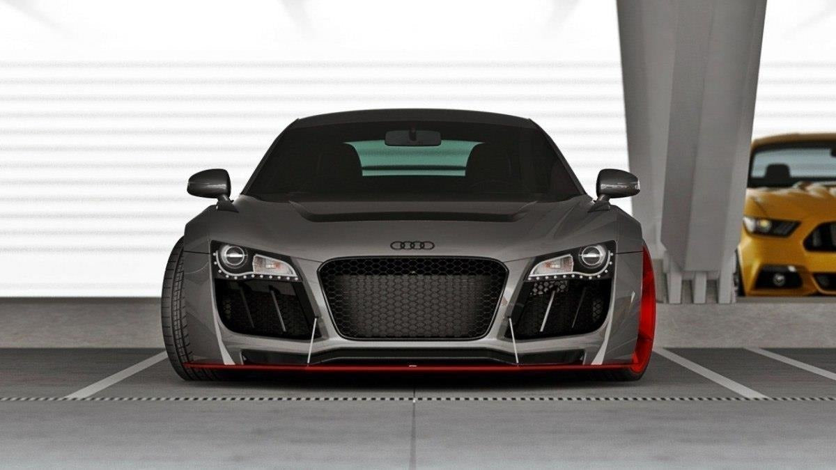 Maxton Design - Frontsto�stange für AUDI R8 I - Aerowerk.