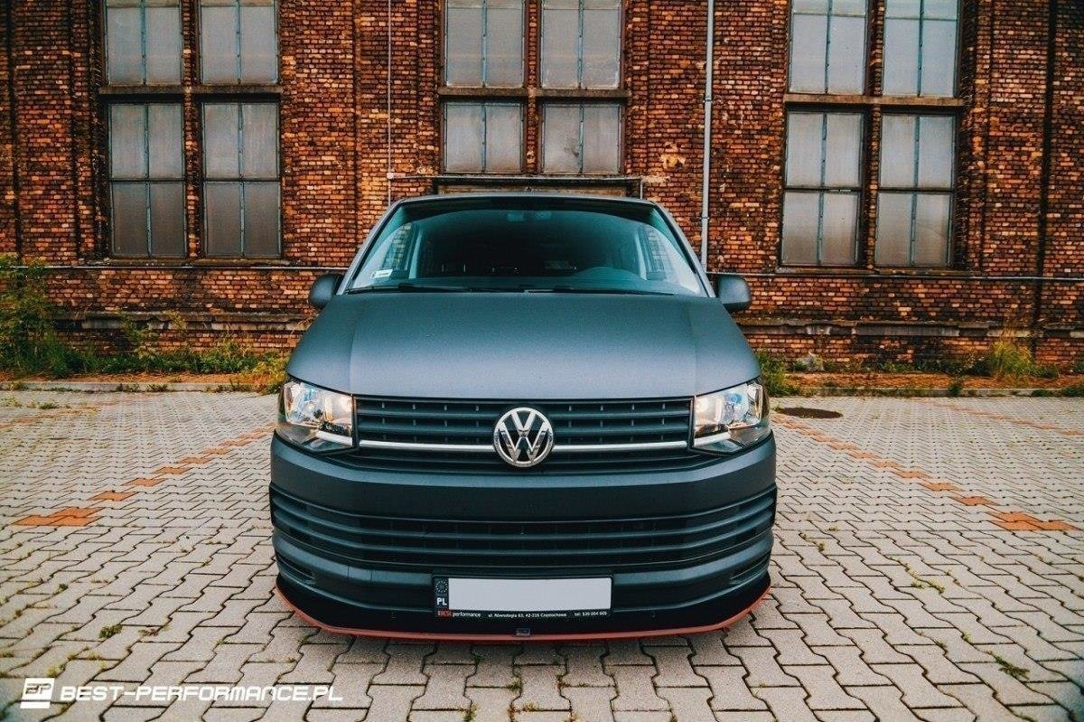 Maxton Design - für VOLKSWAGEN T6 Frontlippe V1 für - Aerowerk.