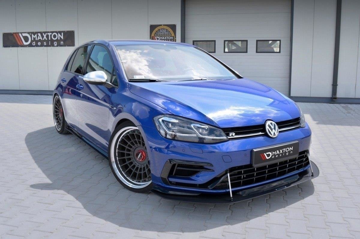 Maxton Design - für VW GOLF 7 R Facelift - Racing Seitenschweller Ansatz passend für - Aerowerk.